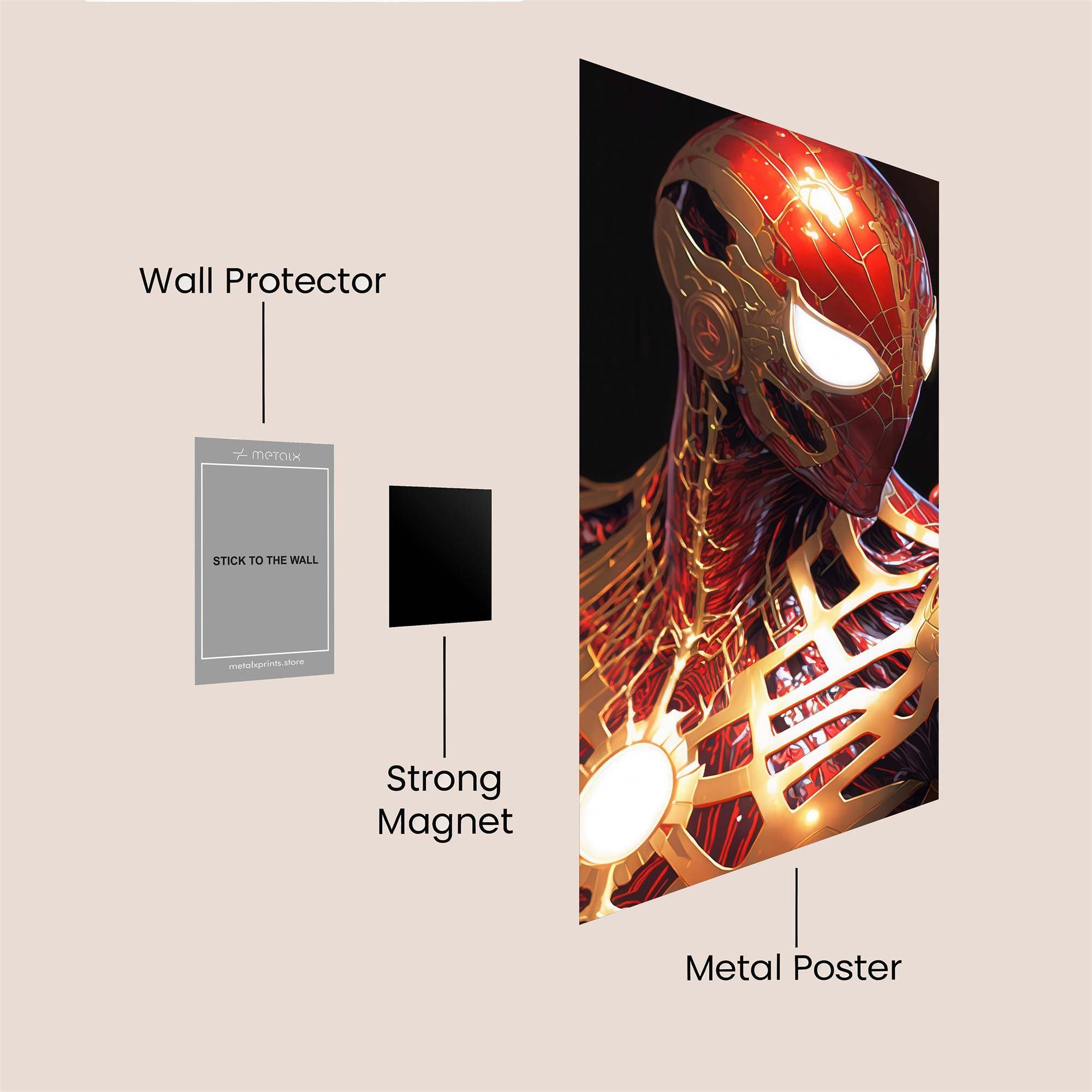 Cybernetic Fusion Safe Wall Magnetic / M