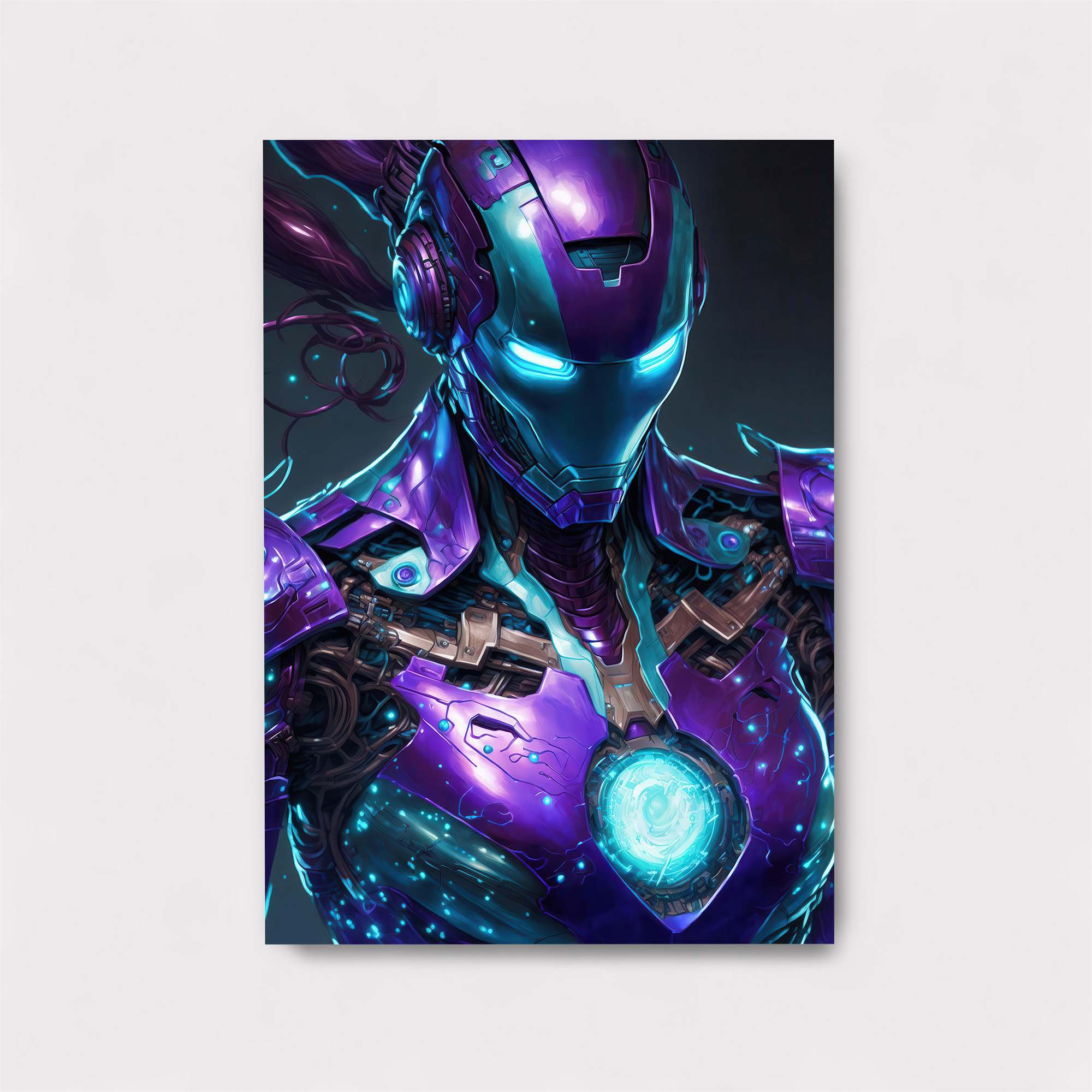 Neon Sentinel Safe Wall Magnetic / M