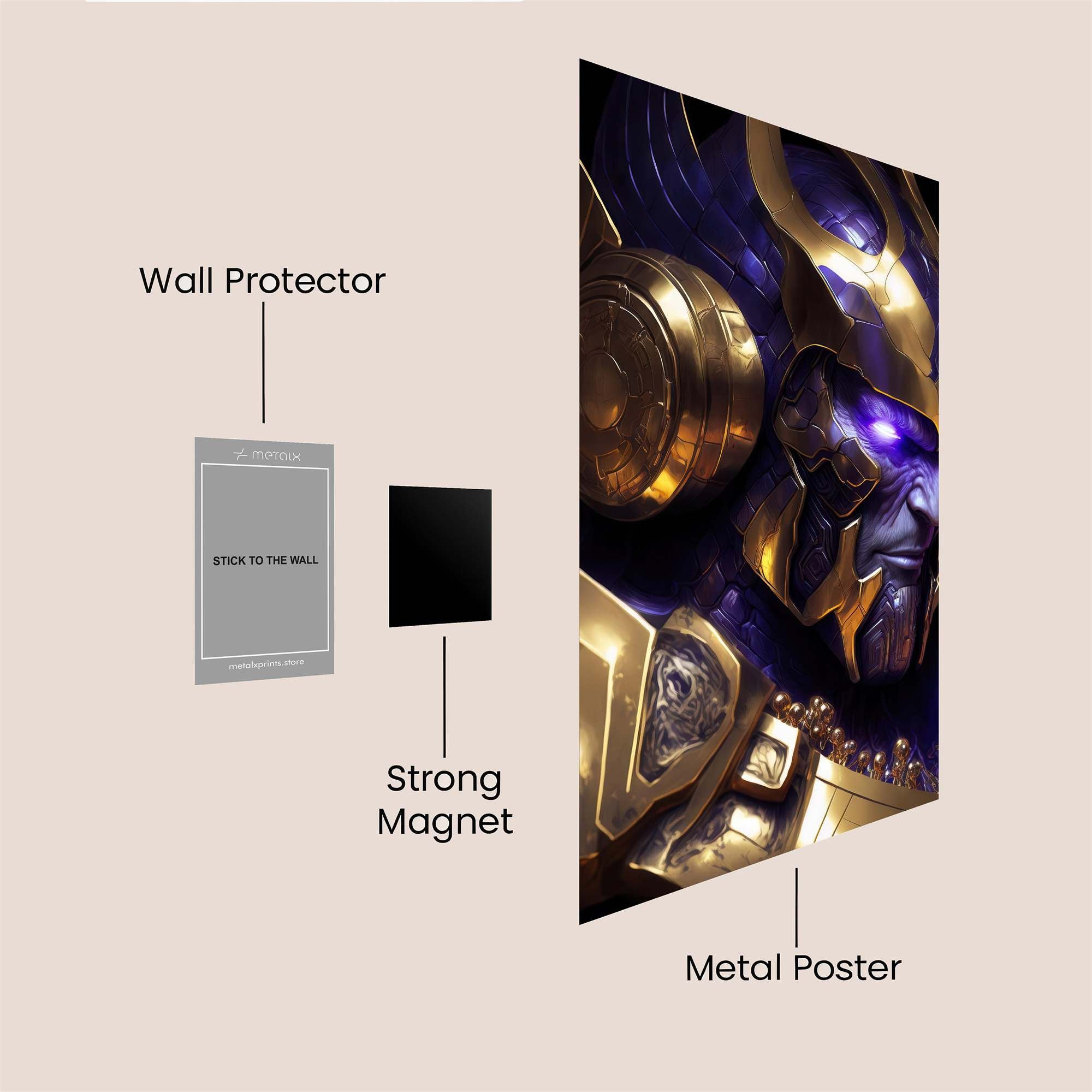 Titanic Majesty Safe Wall Magnetic / M