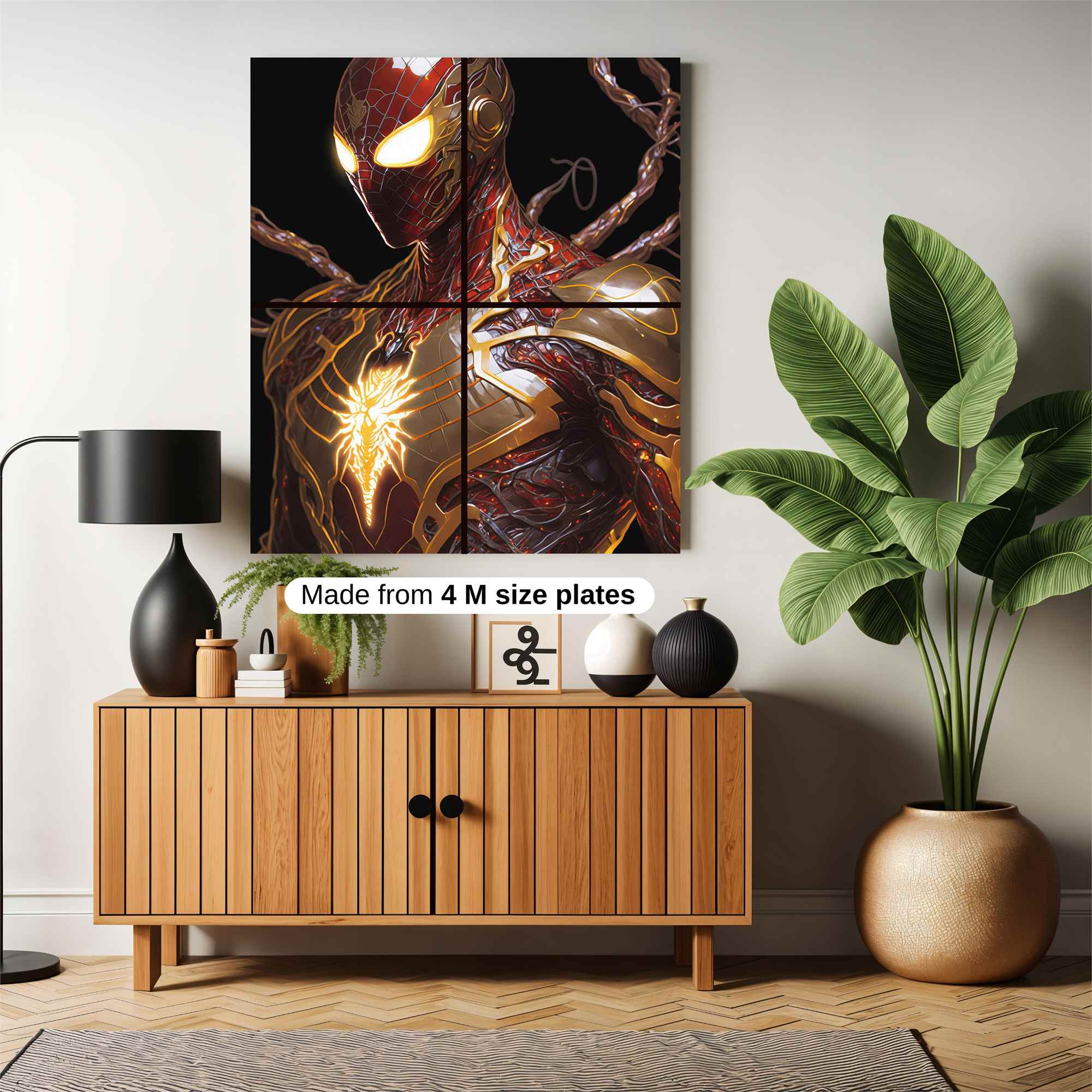 Spidey Radiance Safe Wall Magnetic / M