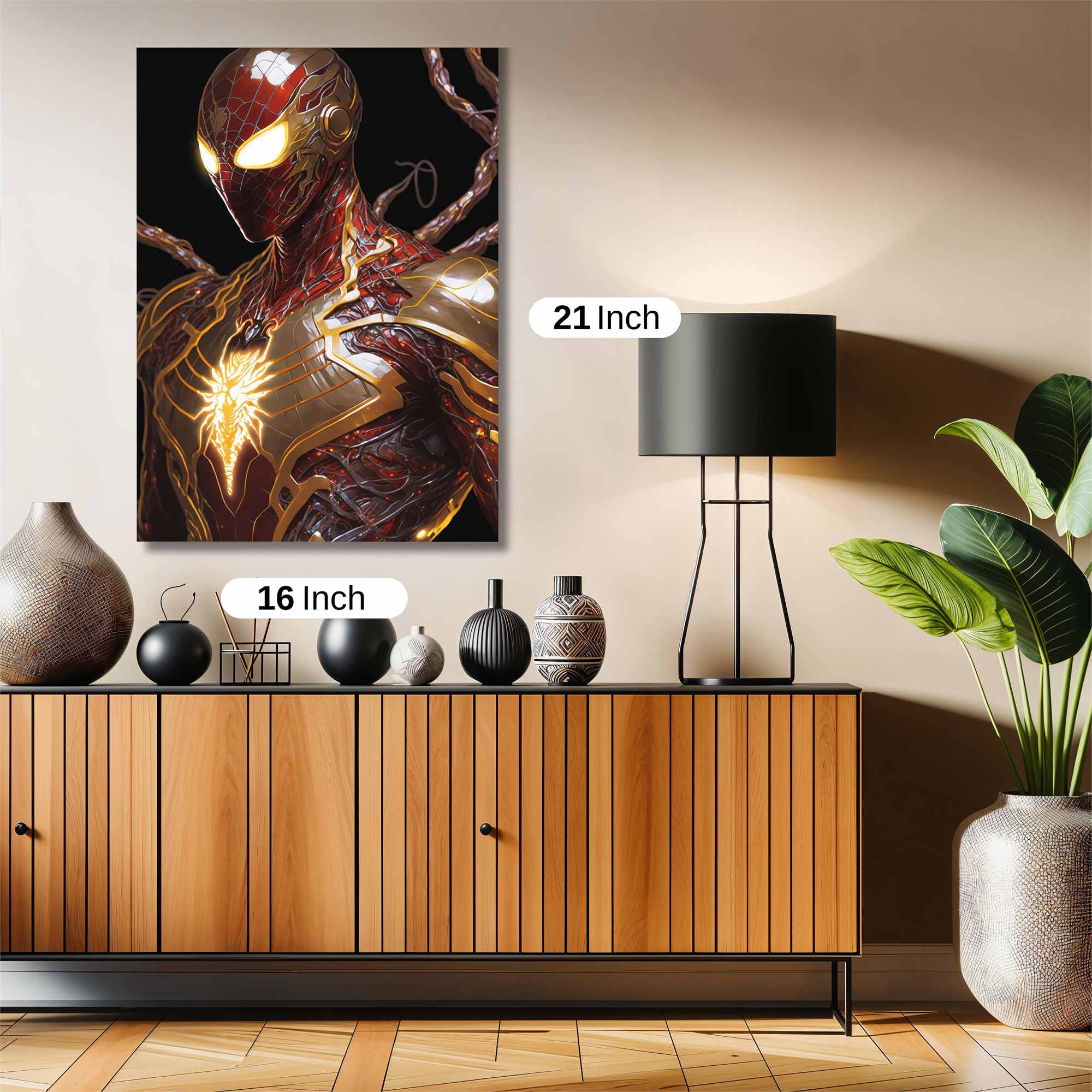 Spidey Radiance Safe Wall Magnetic / M