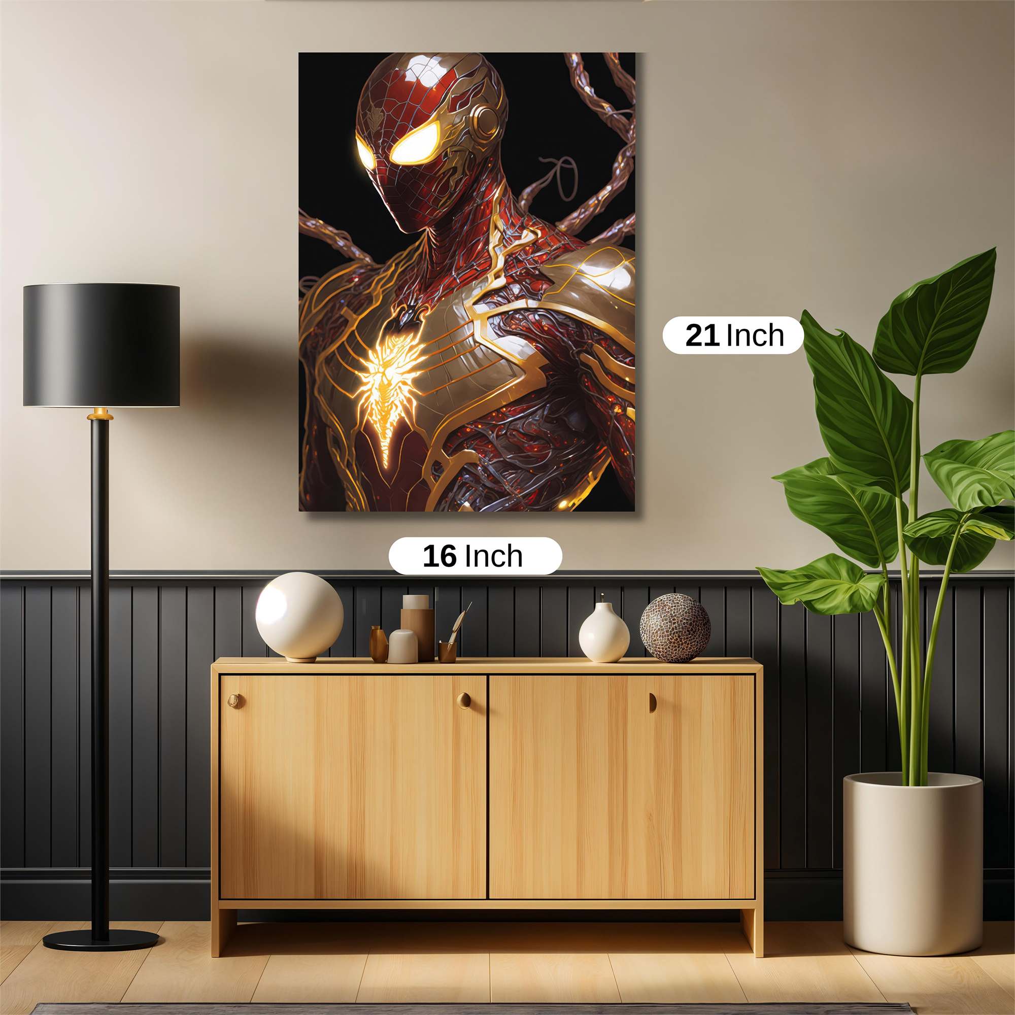 Spidey Radiance Safe Wall Magnetic / M