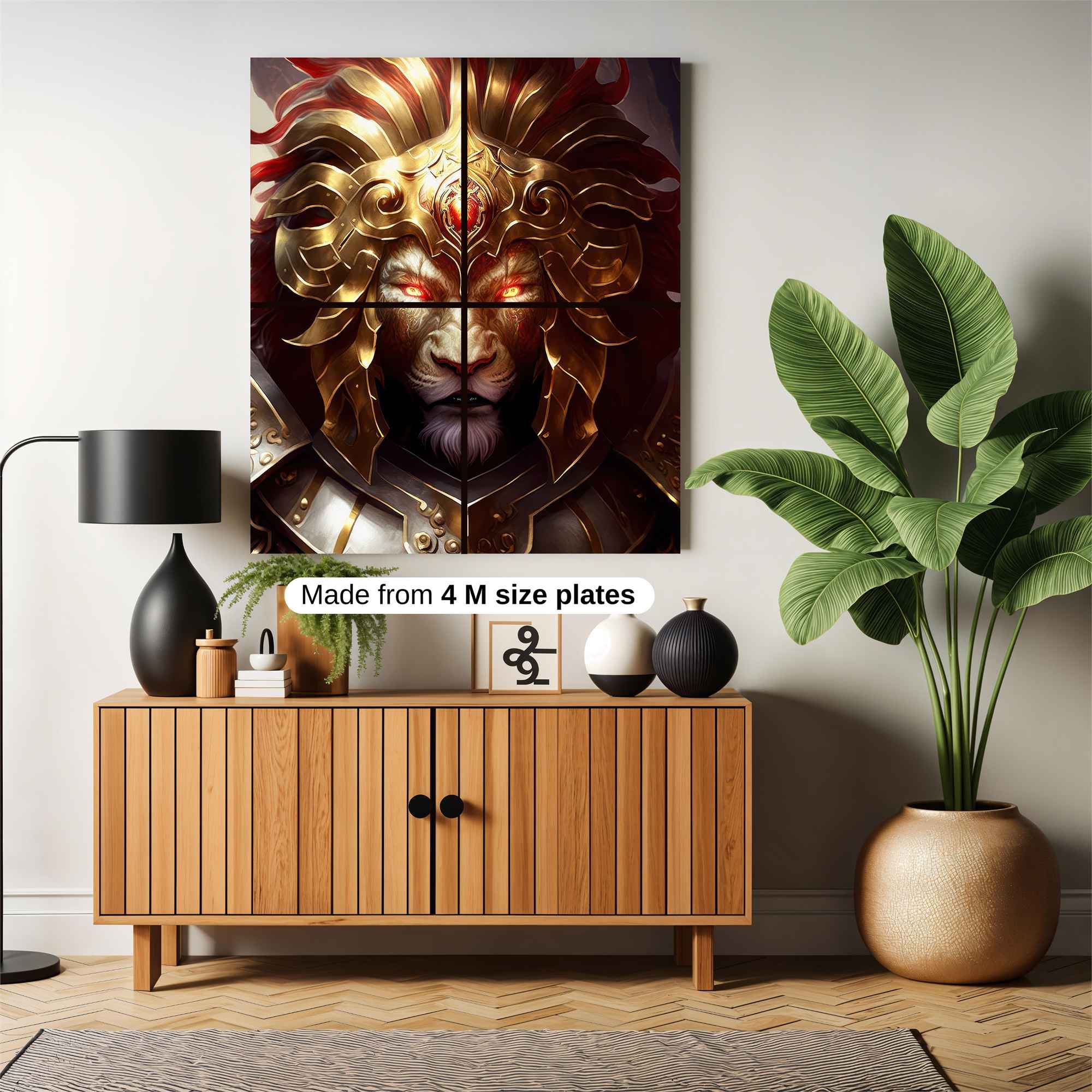 Lion Majesty Safe Wall Magnetic / M