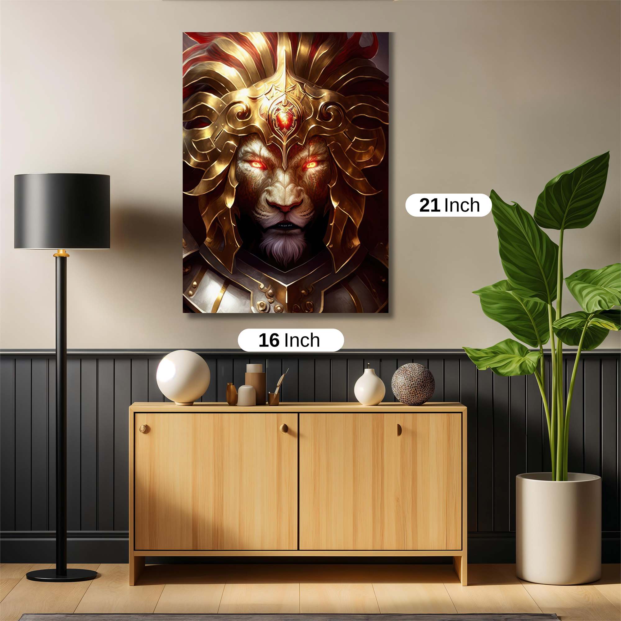 Lion Majesty Safe Wall Magnetic / M