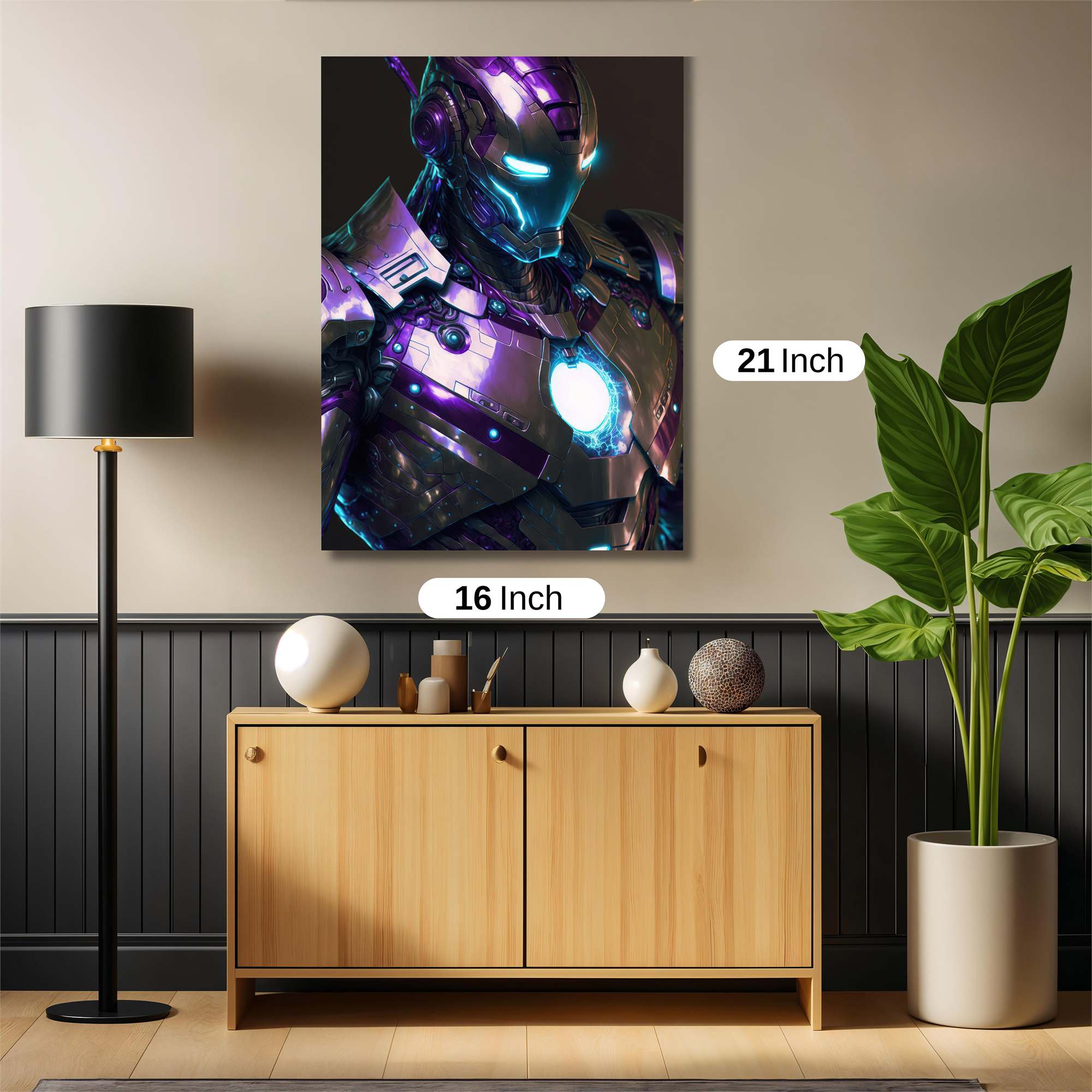 Armored Luminance Safe Wall Magnetic / M