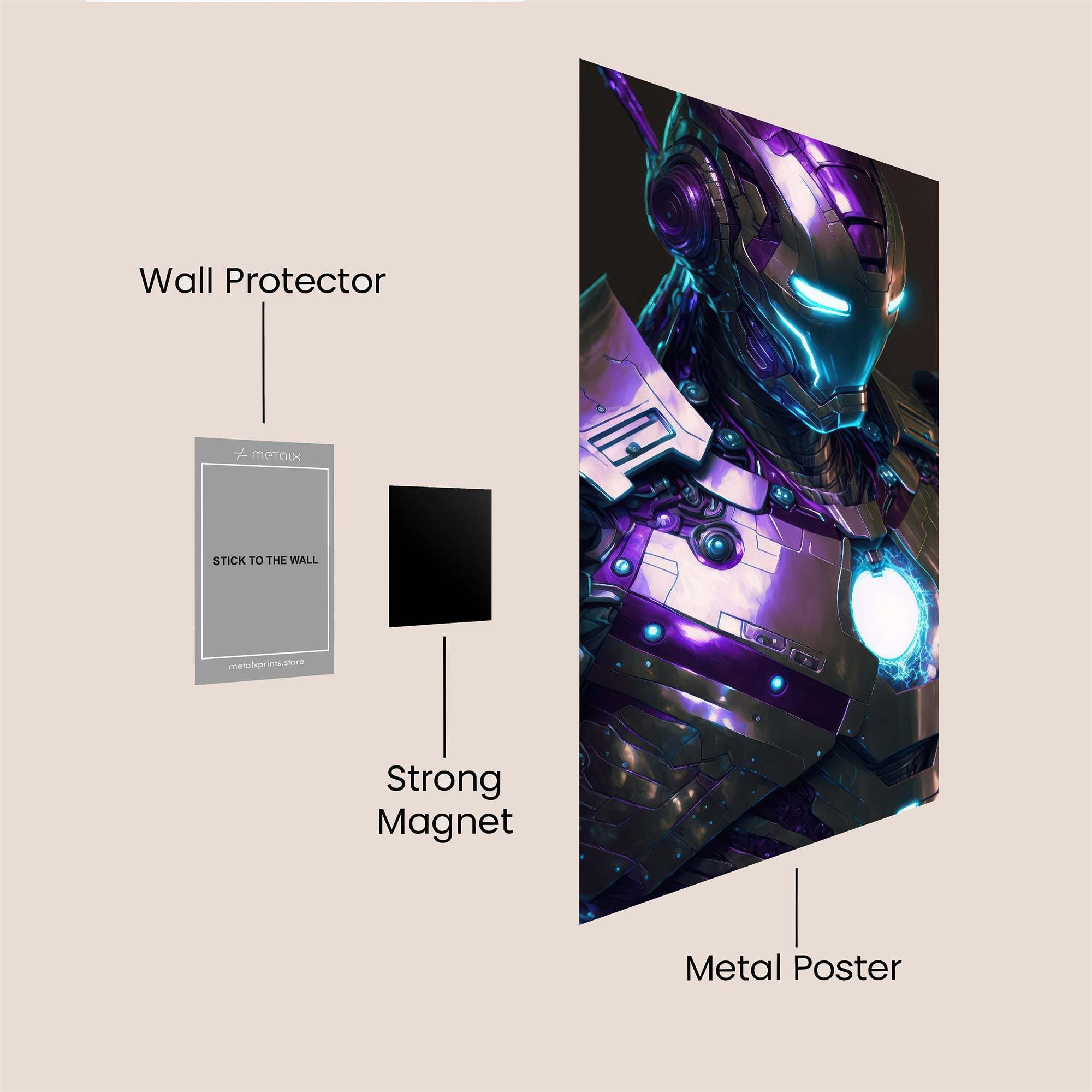 Armored Luminance Safe Wall Magnetic / M