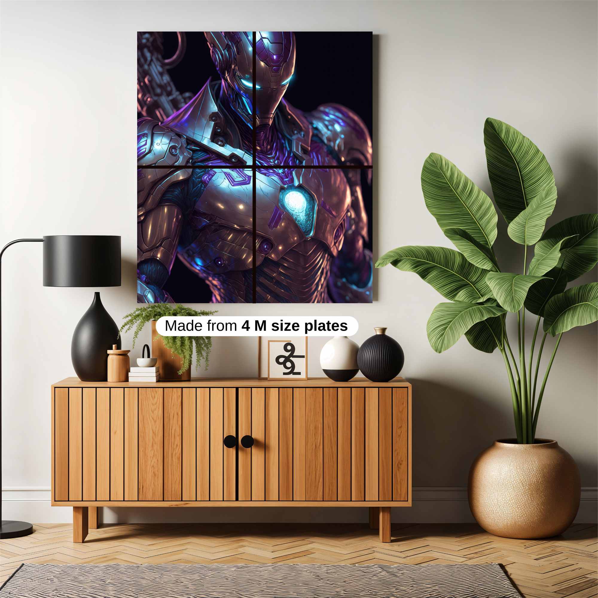 Cybernetic Sentinel Safe Wall Magnetic / M