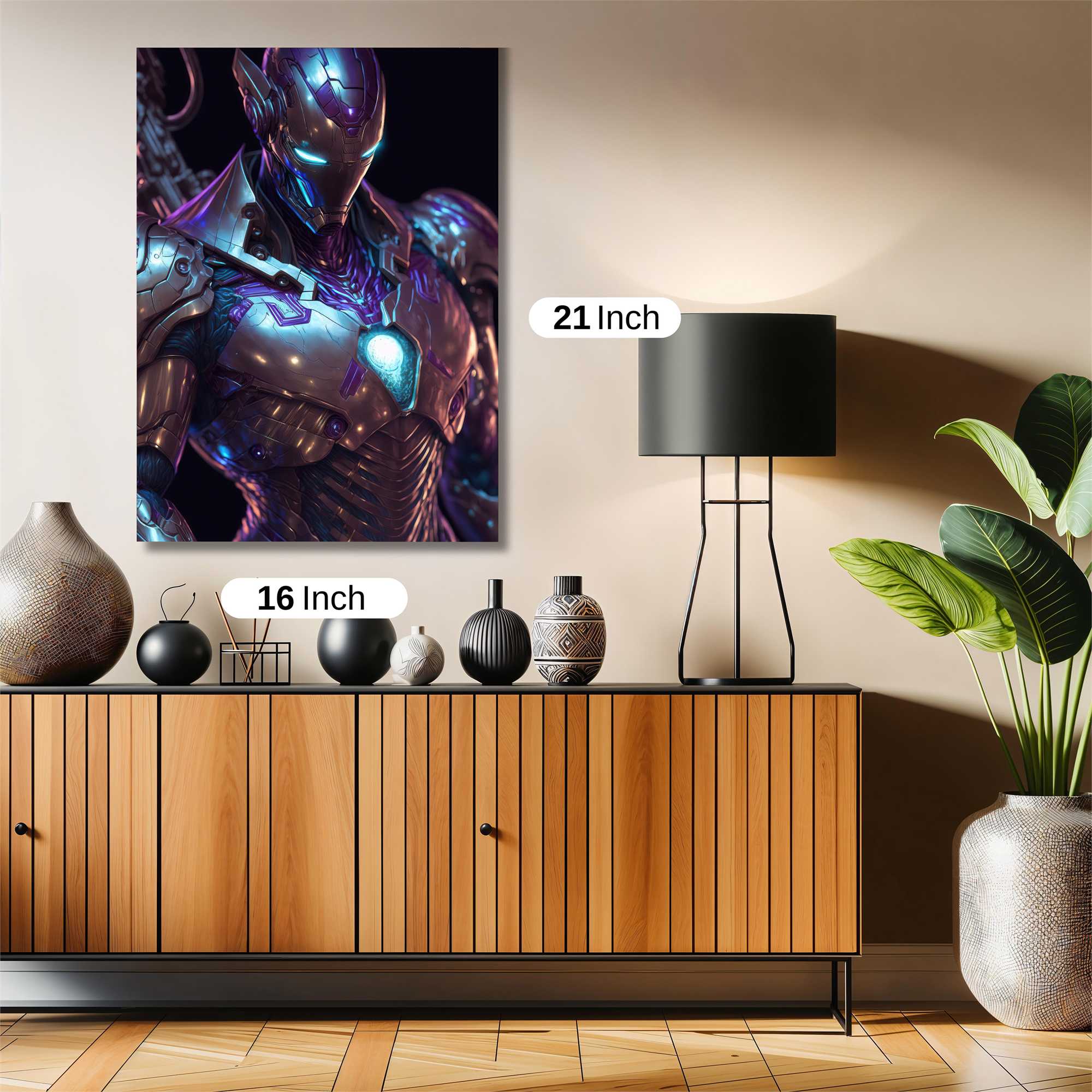 Cybernetic Sentinel Safe Wall Magnetic / M