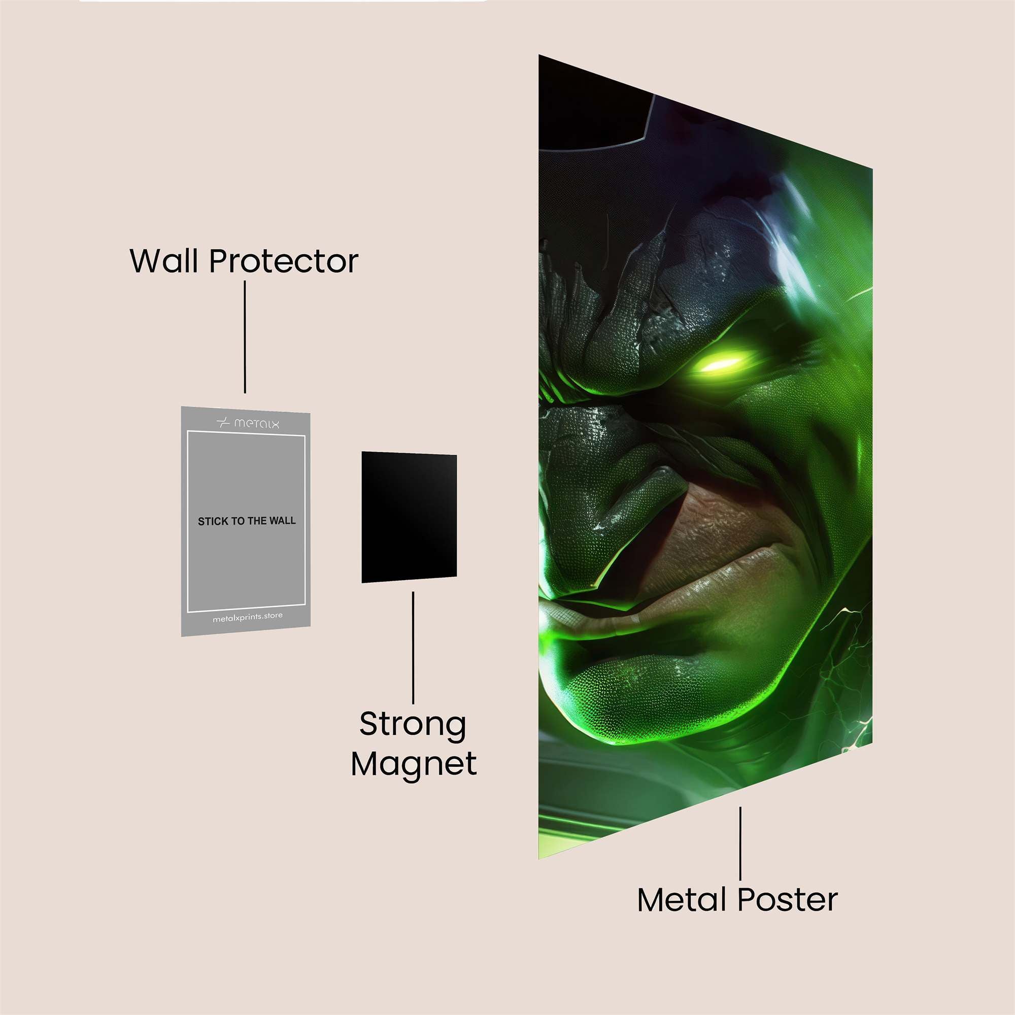 Batman Surge Safe Wall Magnetic / M