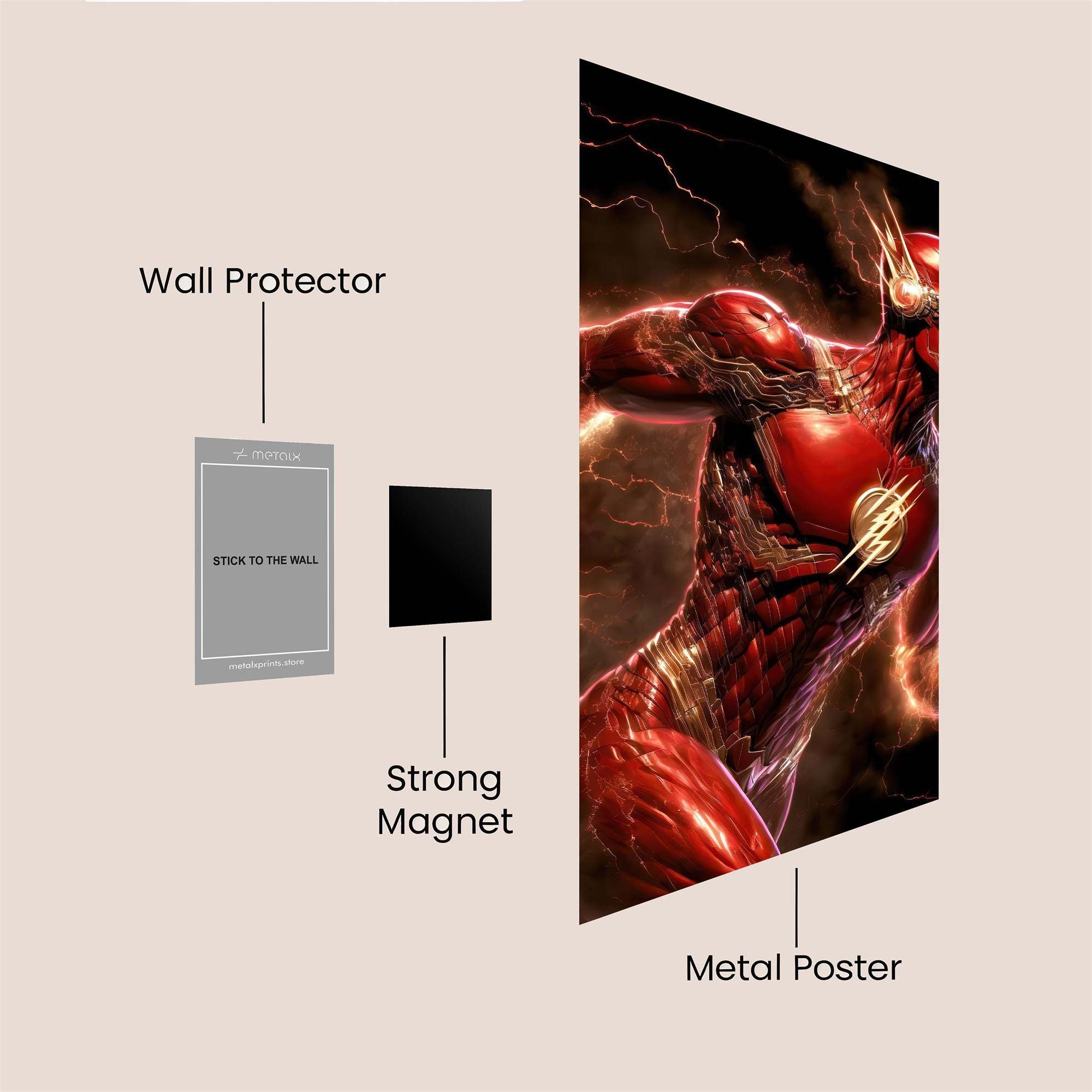 Flash Velocity Safe Wall Magnetic / M