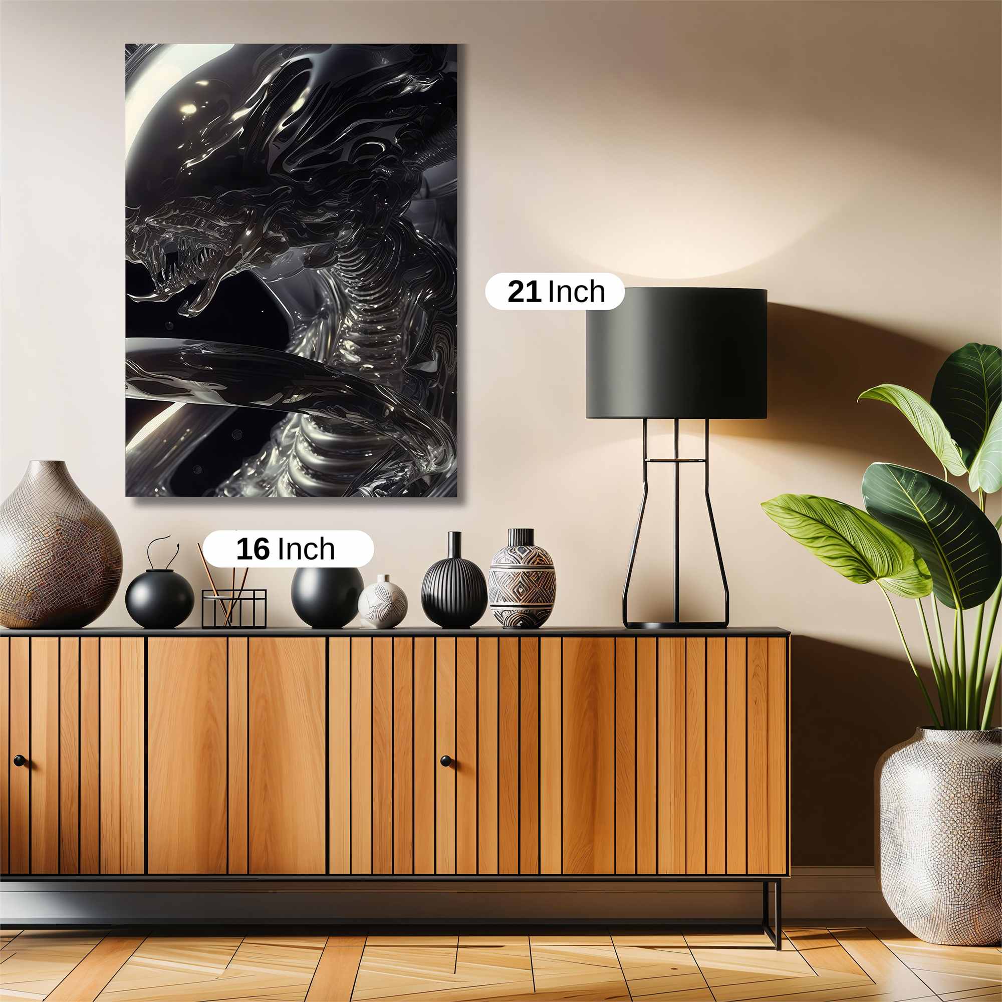 Alien Elegance Safe Wall Magnetic / M