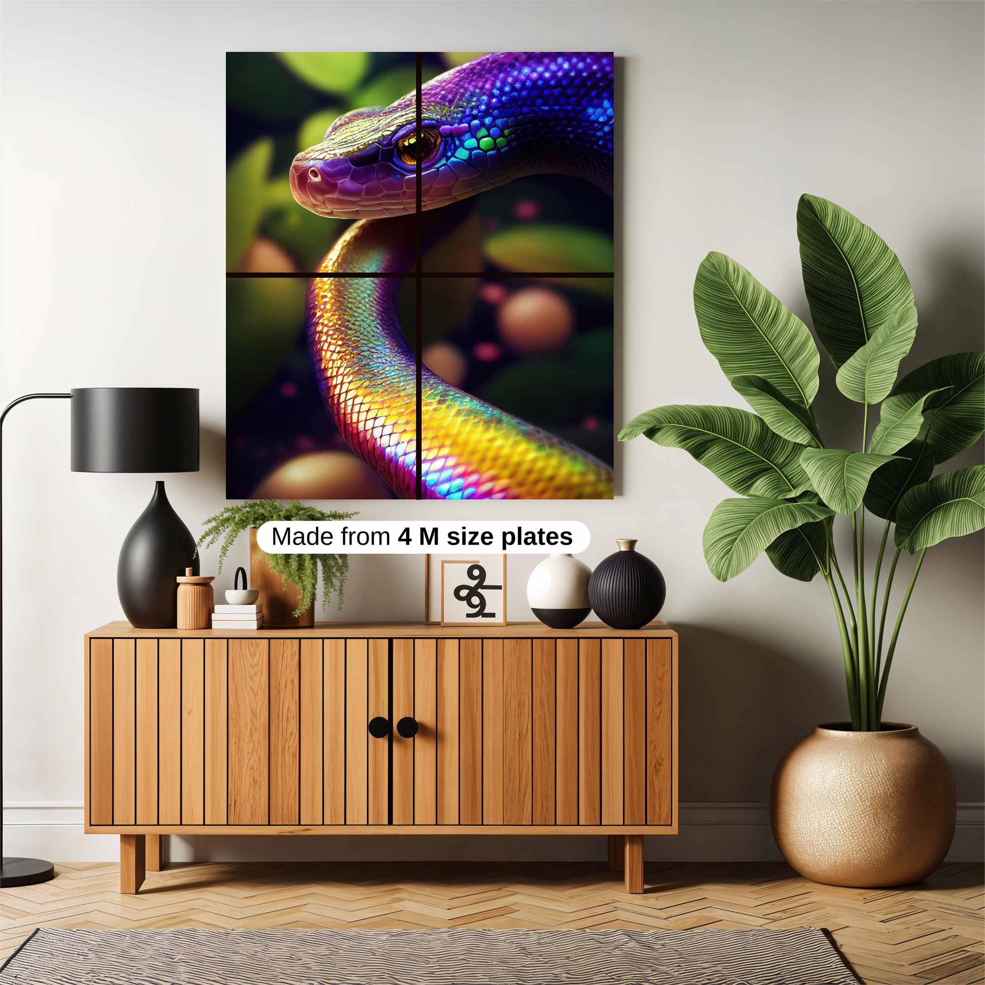 Prismatic Serpent Safe Wall Magnetic / M