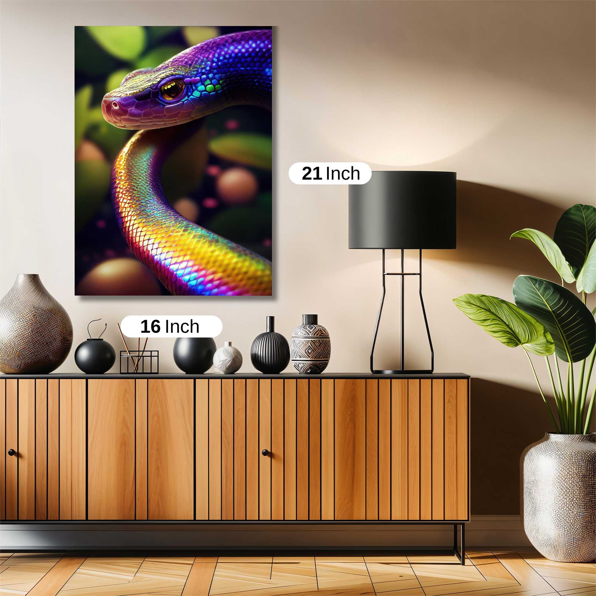 Prismatic Serpent Safe Wall Magnetic / M