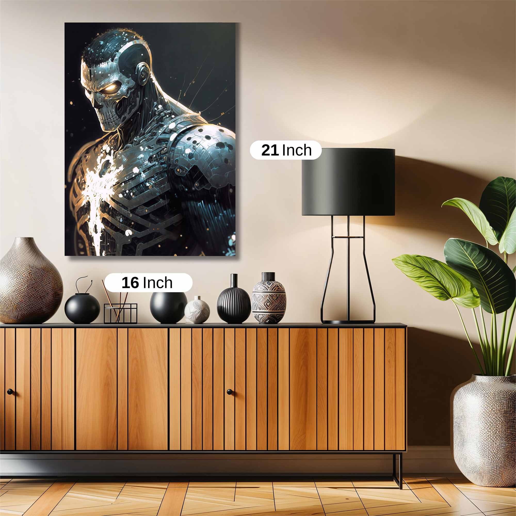 Cybernetic Fury Safe Wall Magnetic / M