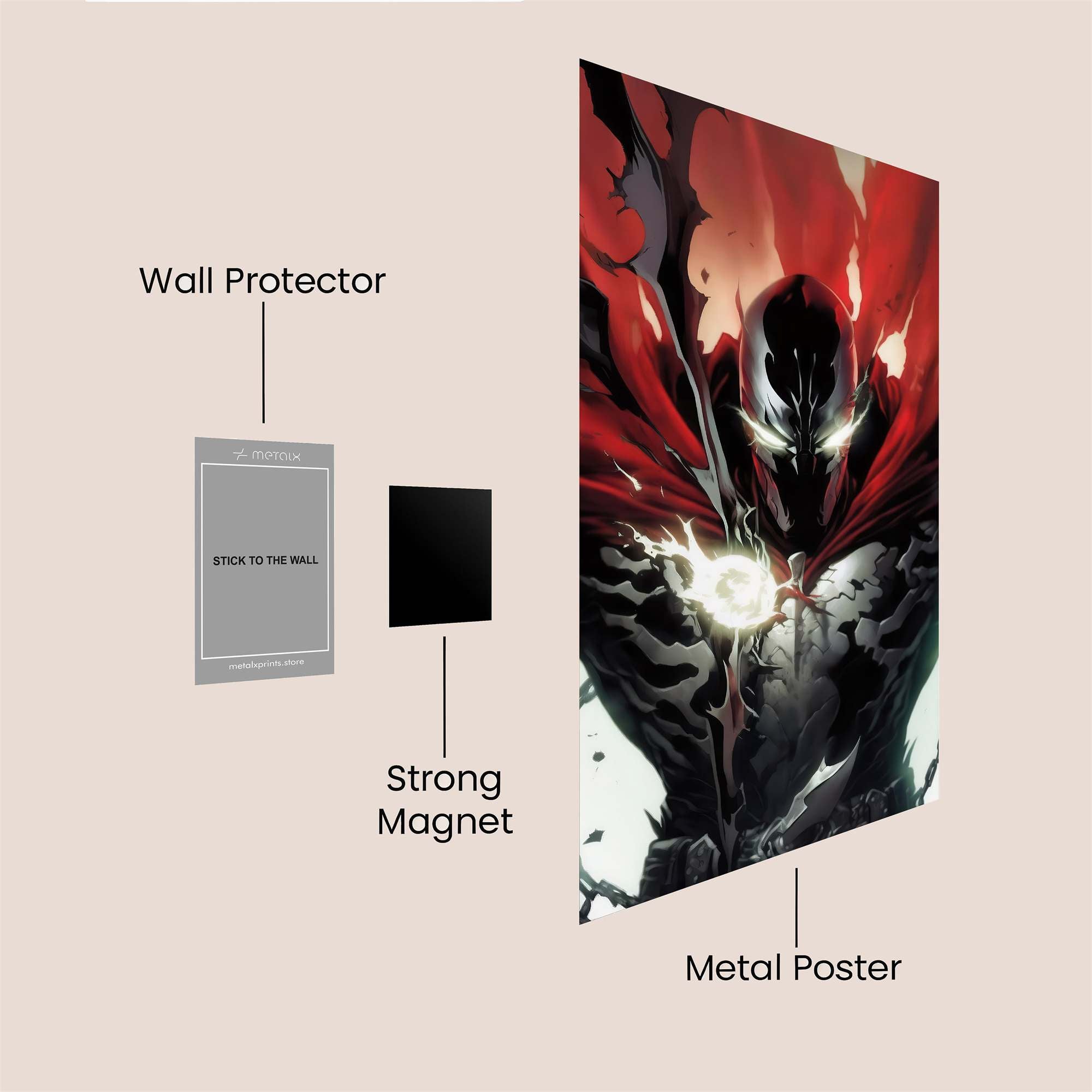 Spawn Vigor Safe Wall Magnetic / M