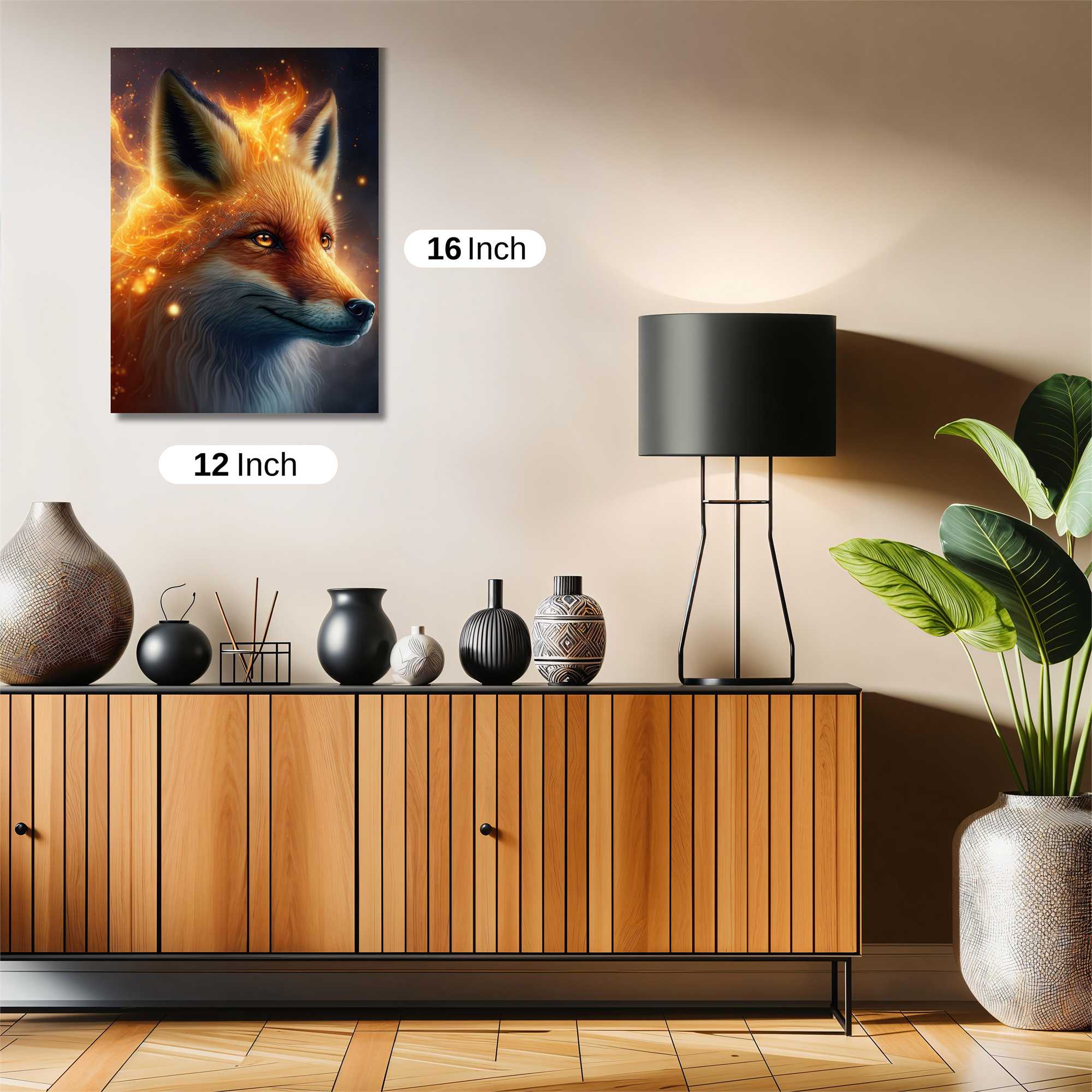 Fiery Elegance Safe Wall Magnetic / M