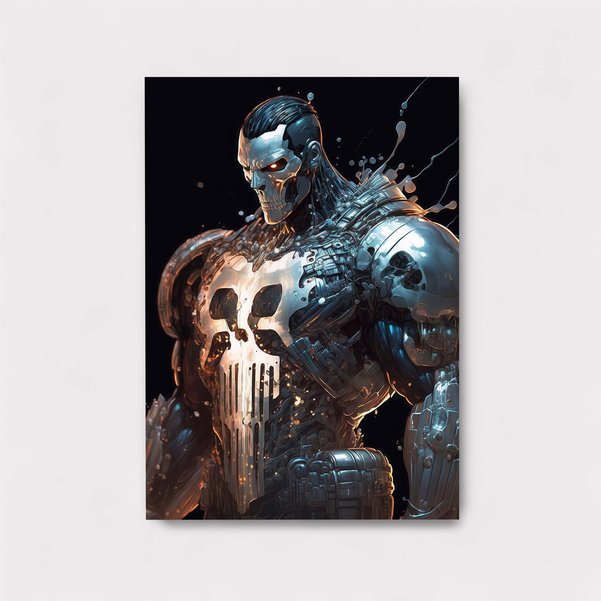 Cyborg Menace Safe Wall Magnetic / M