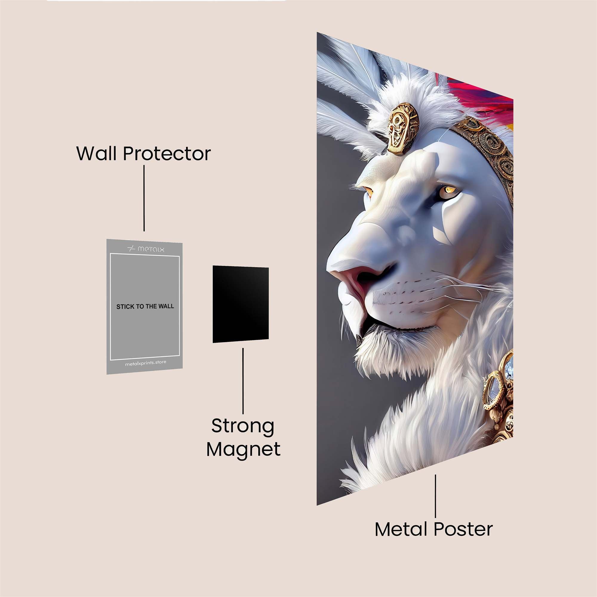 Regal Majesty Safe Wall Magnetic / M