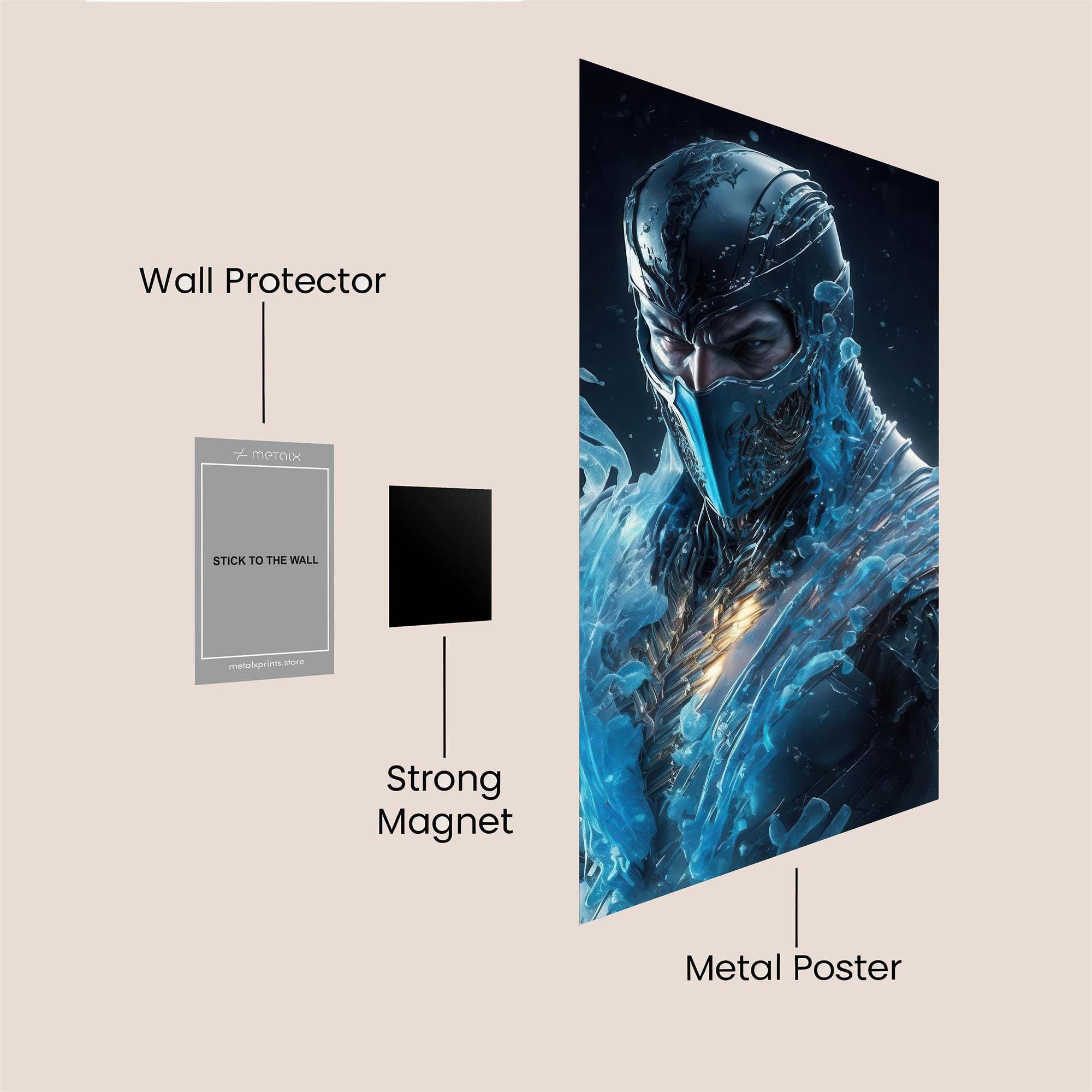 Sub-Zero Blizzard Safe Wall Magnetic / M