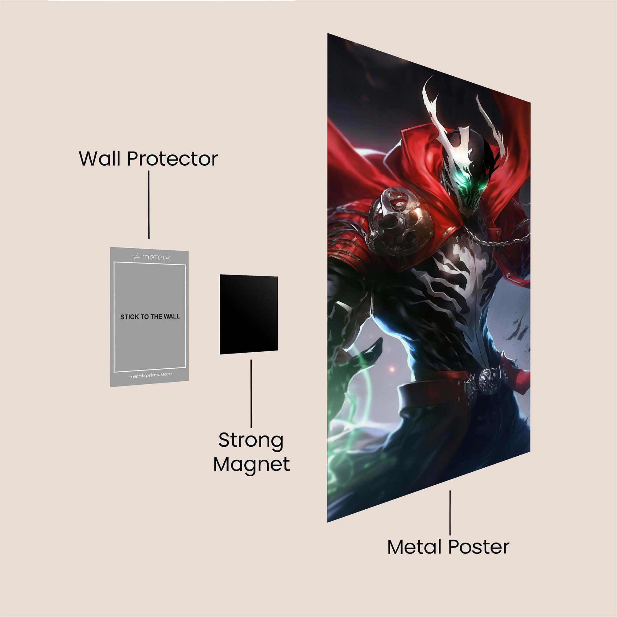Spawn Ascendant Safe Wall Magnetic / M