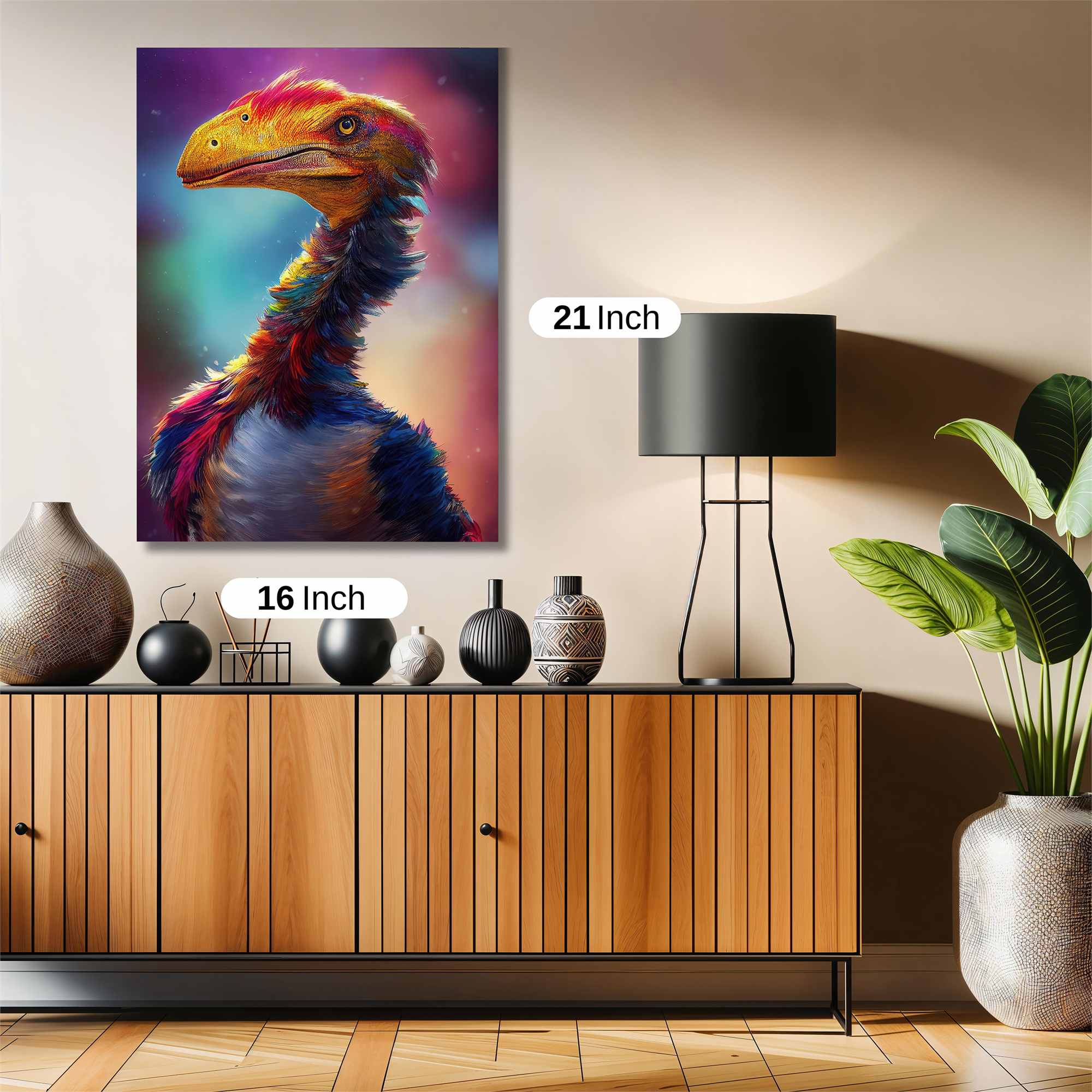 Dinosaur Radiance Safe Wall Magnetic / M