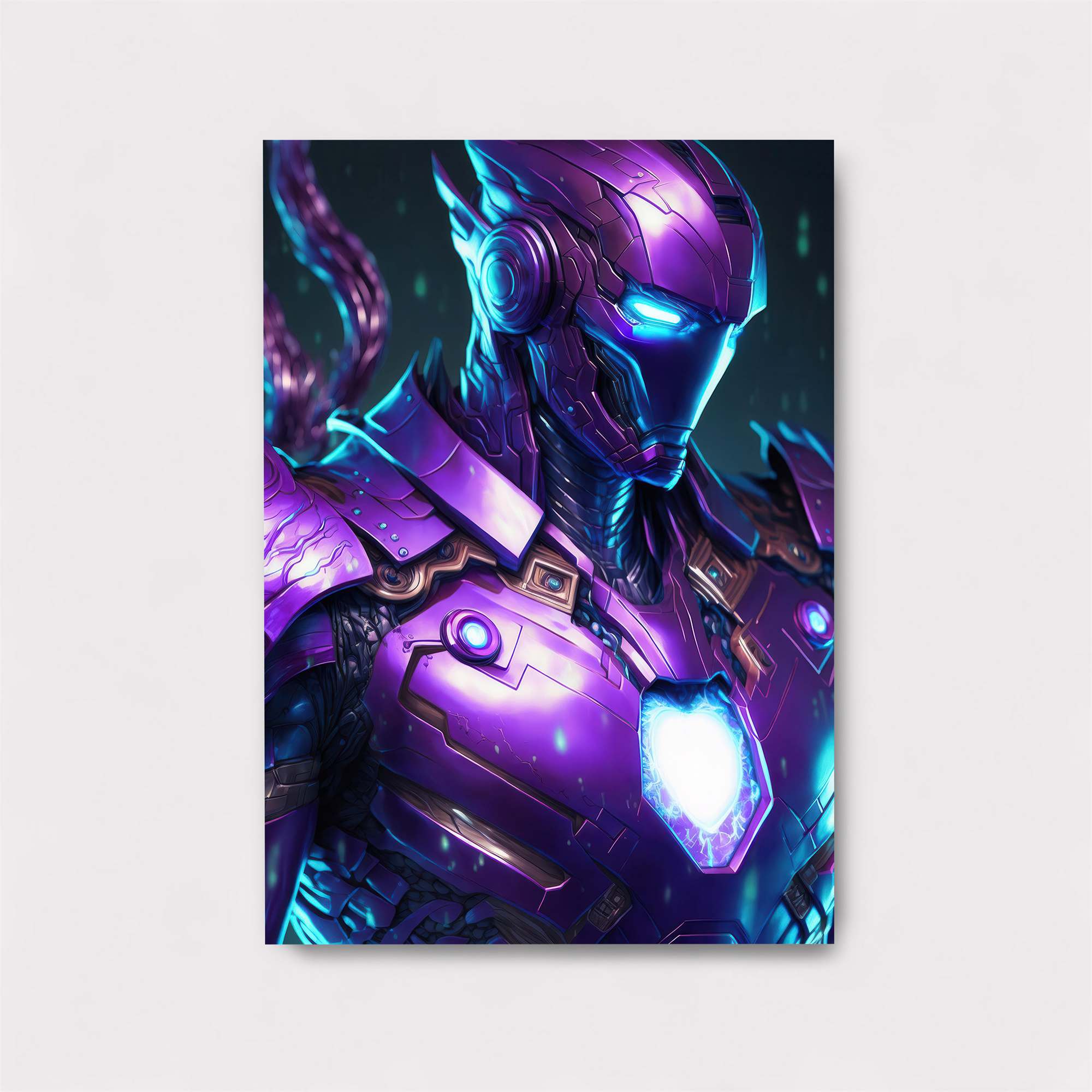 Titanium Luminescence Safe Wall Magnetic / M