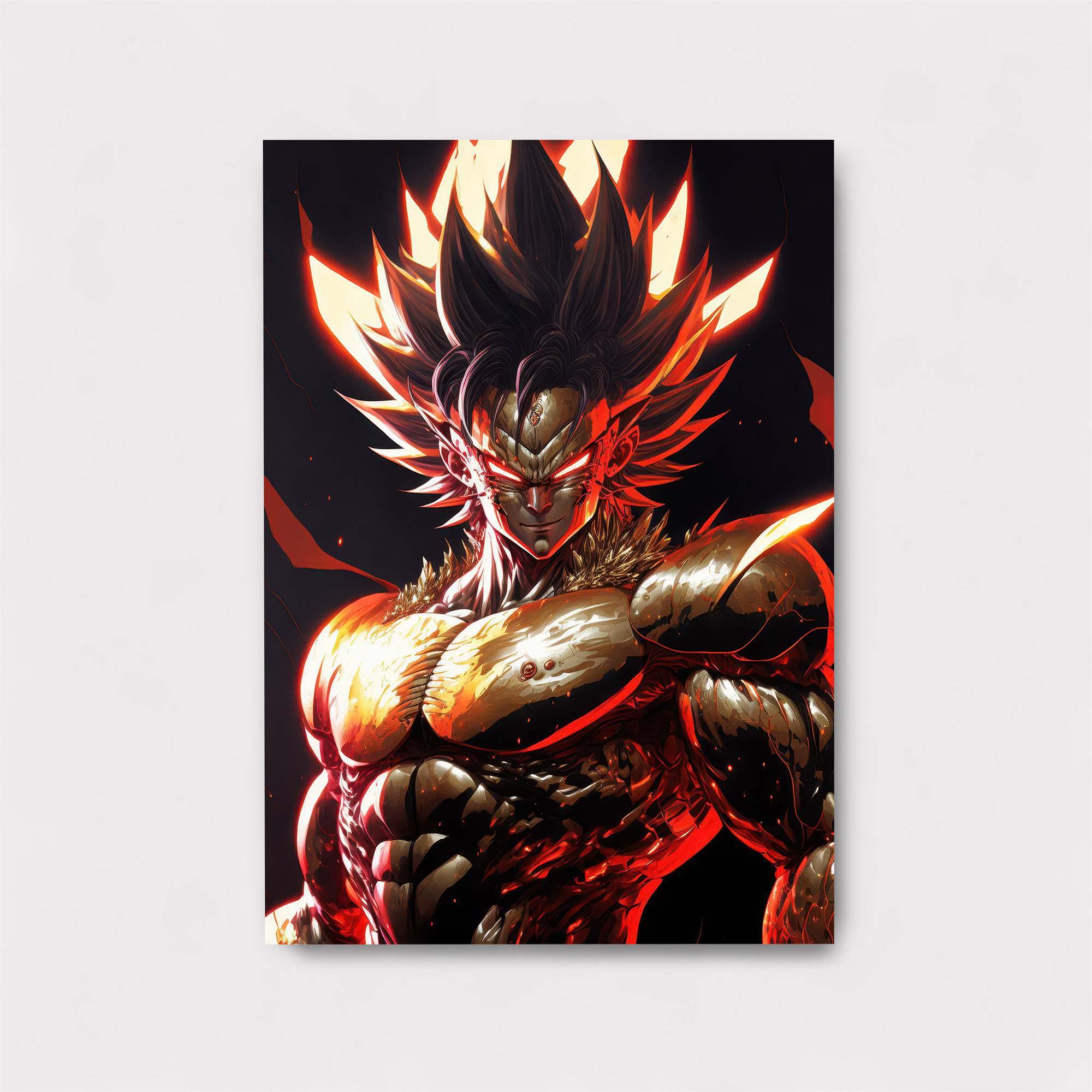 Saiyan Inferno Safe Wall Magnetic / M