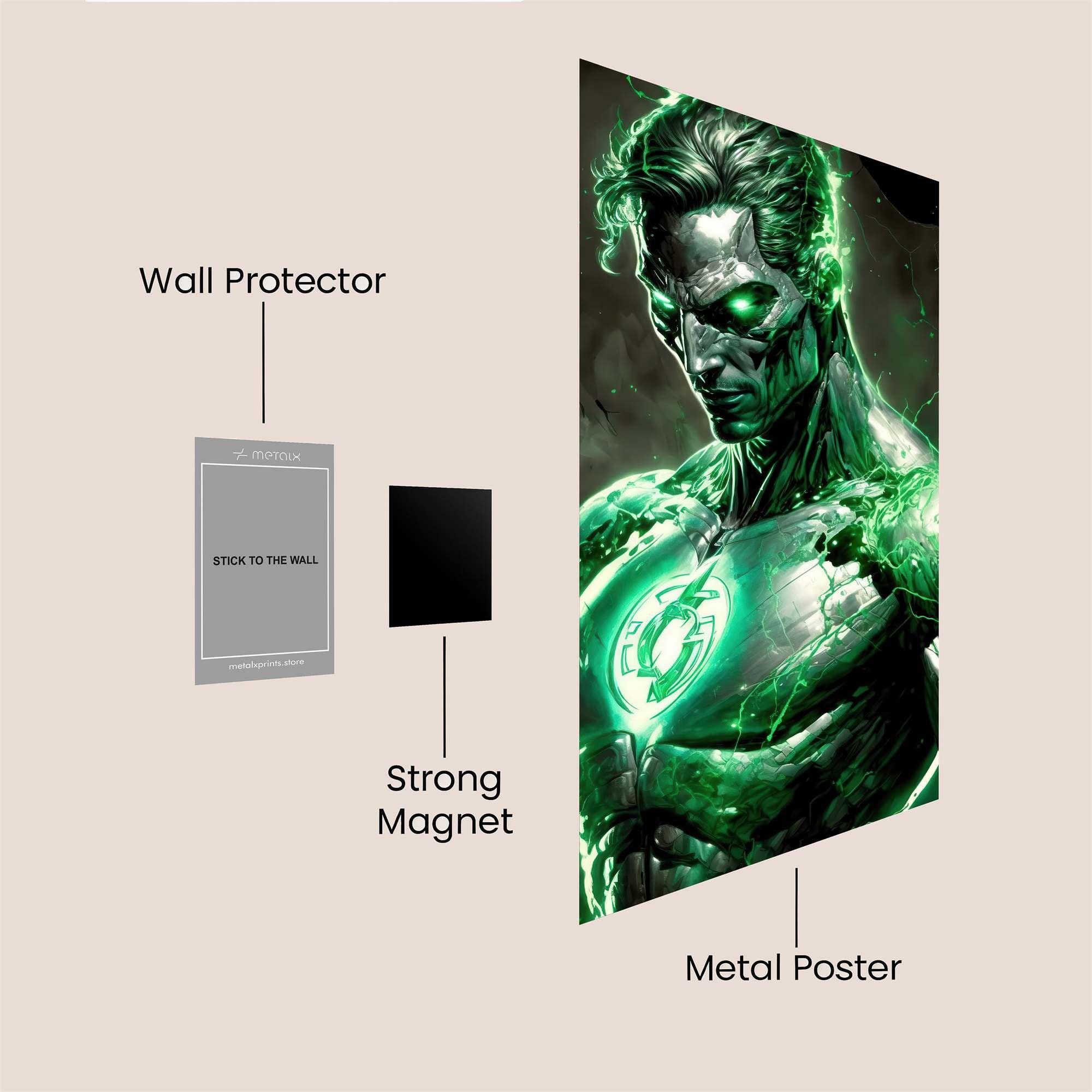 Lantern Resurgence Safe Wall Magnetic / M