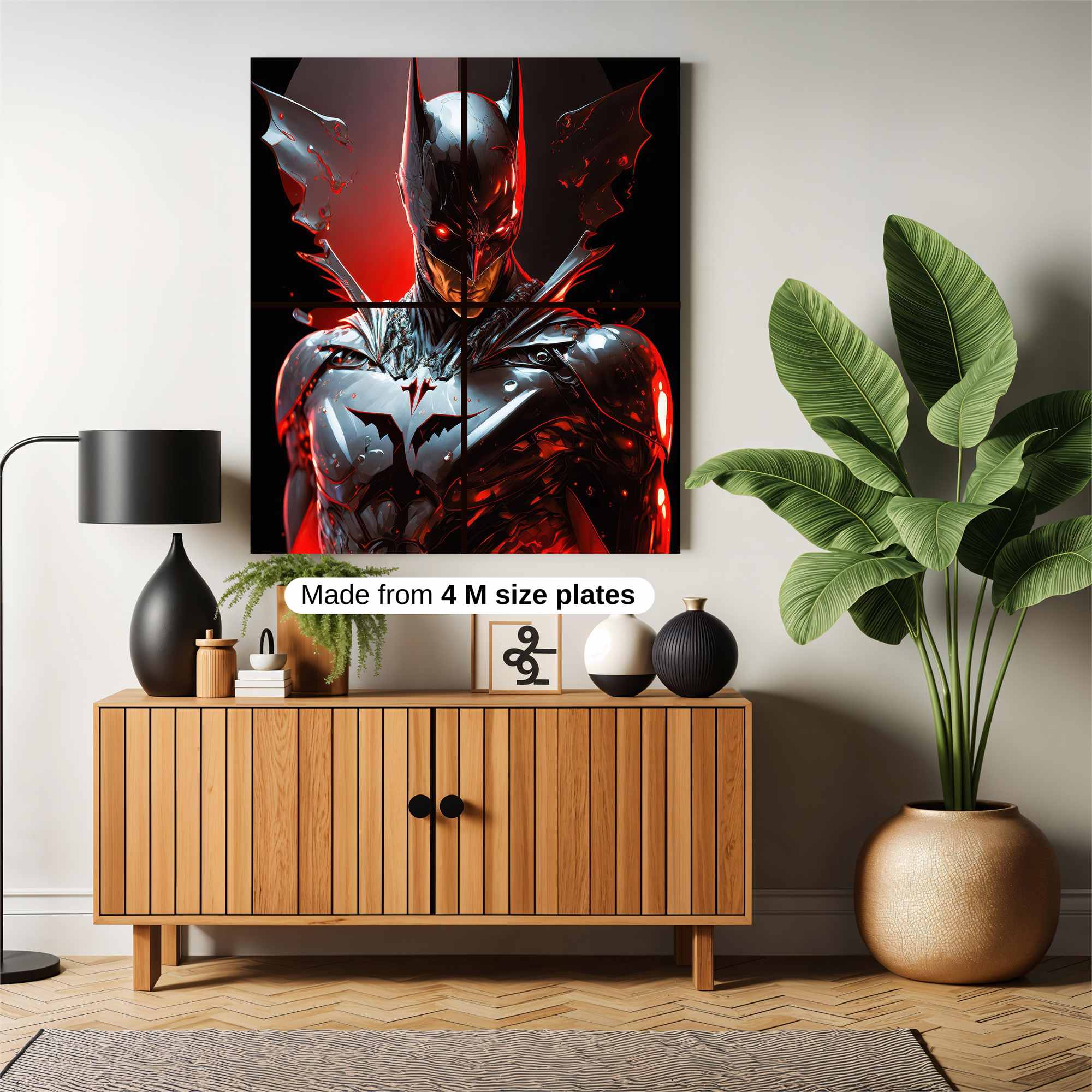 Batman Blaze Safe Wall Magnetic / M