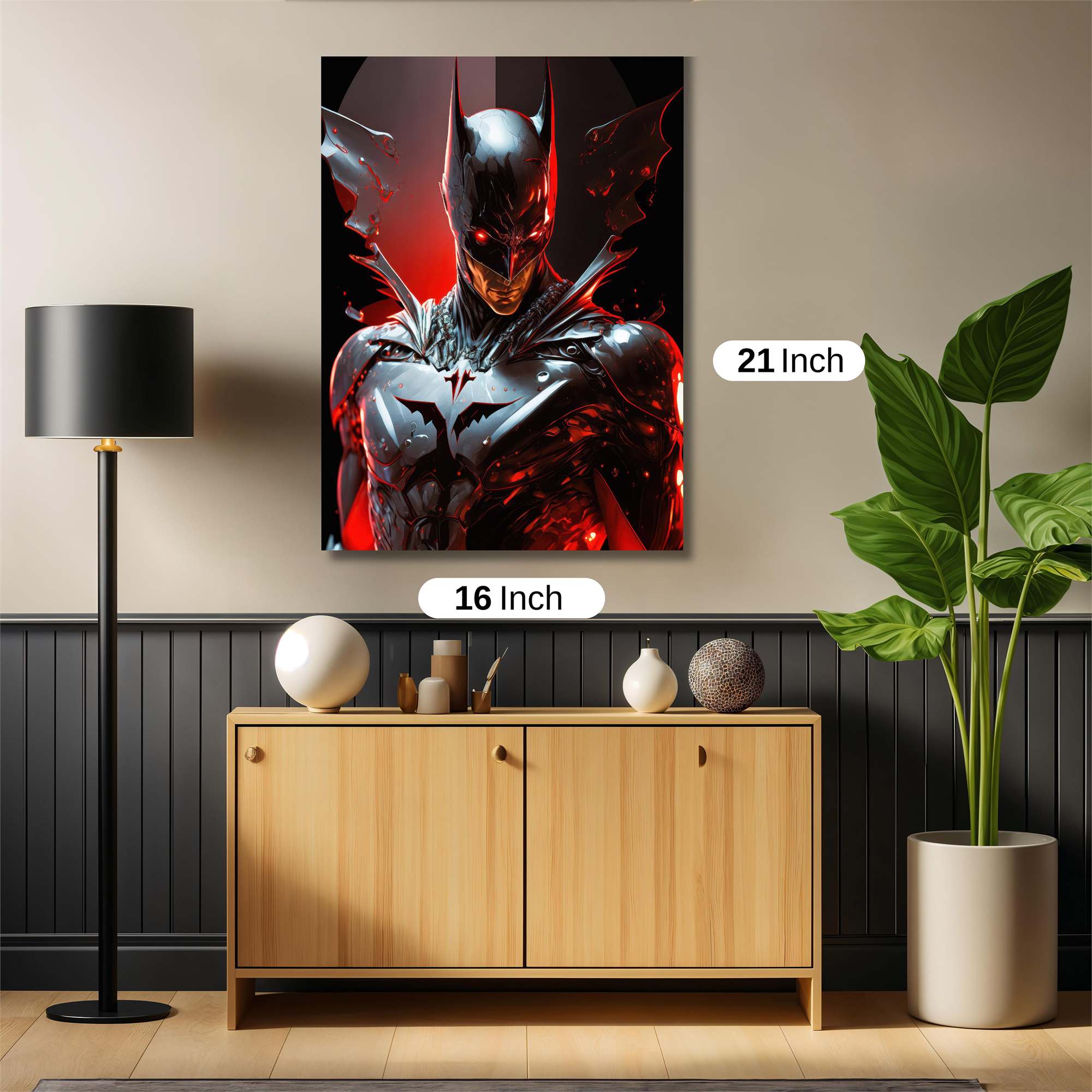 Batman Blaze Safe Wall Magnetic / M
