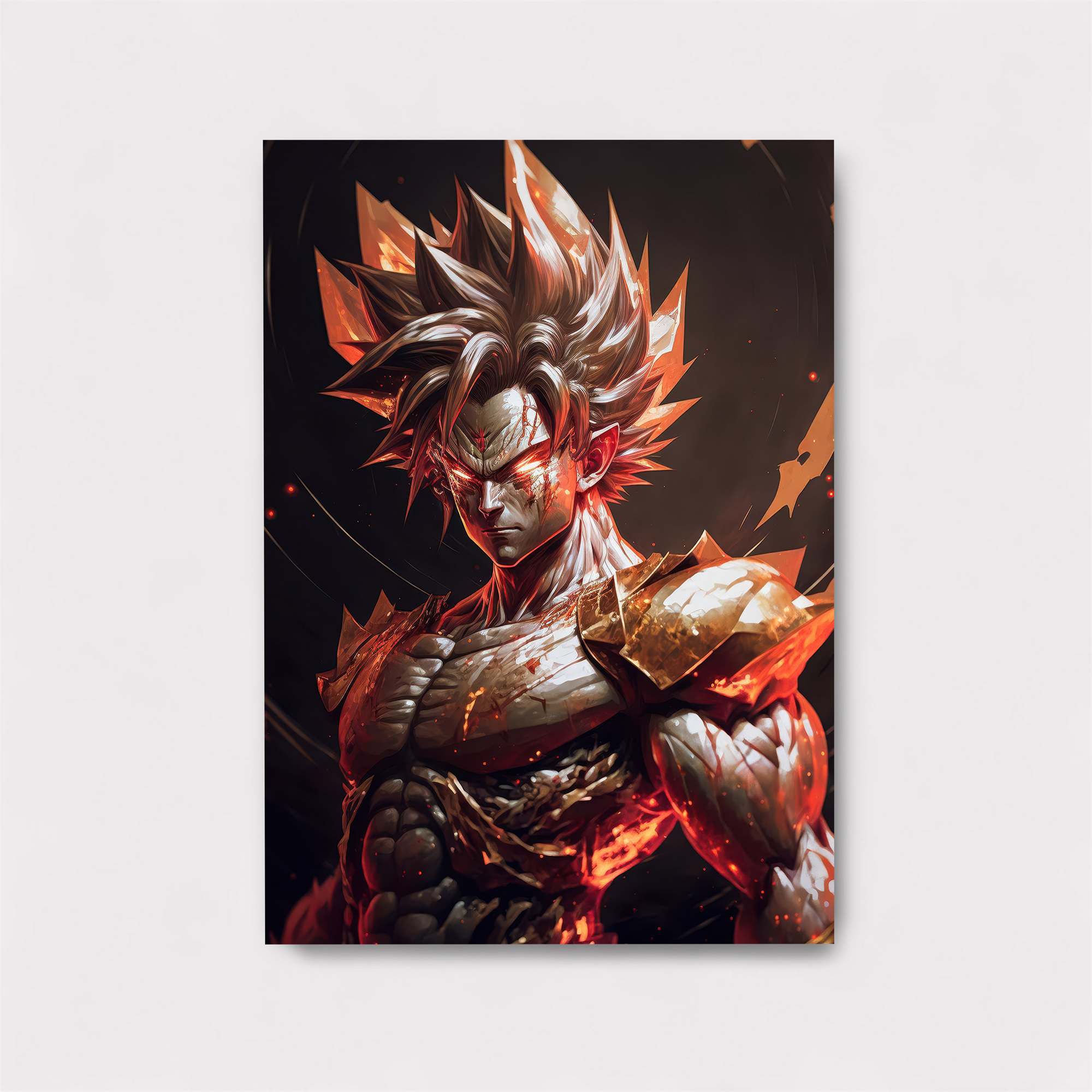 Saiyan Inferno Safe Wall Magnetic / M