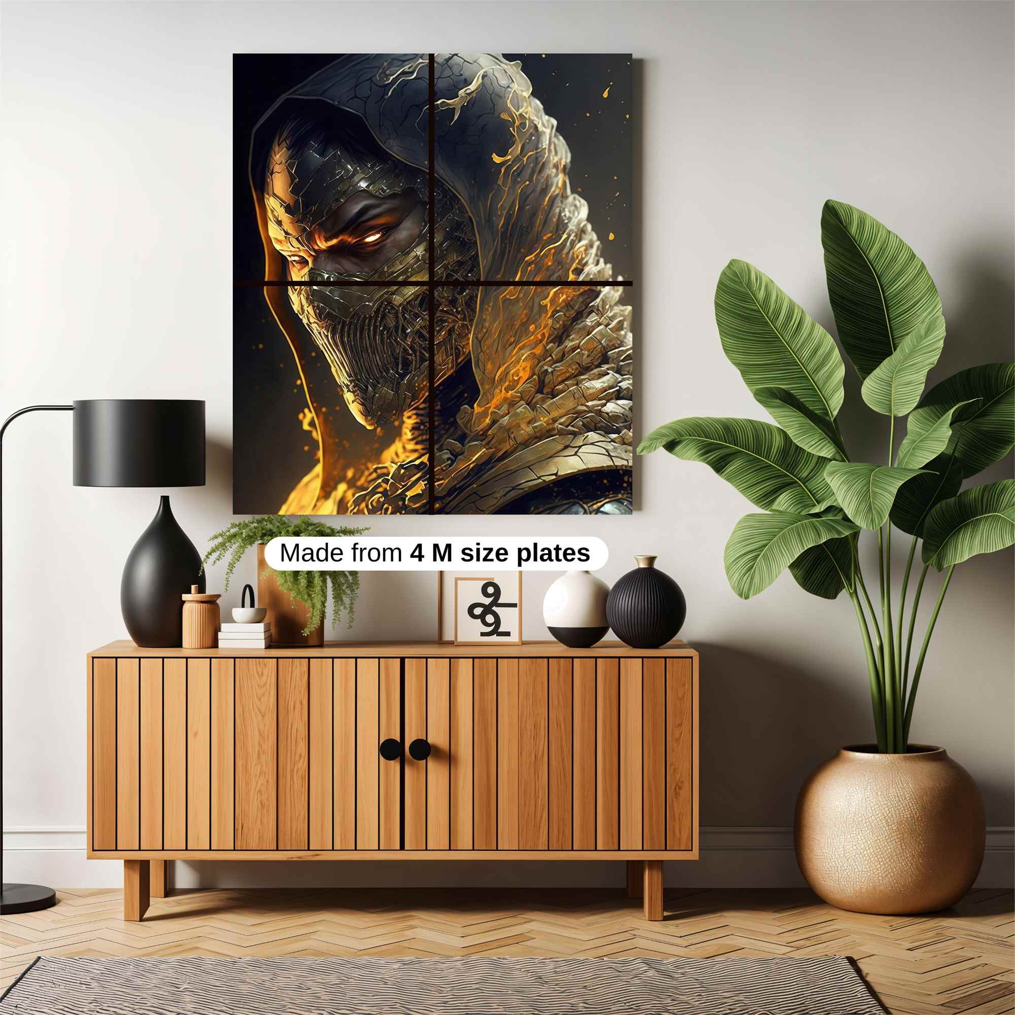 Fiery Vengeance Safe Wall Magnetic / M