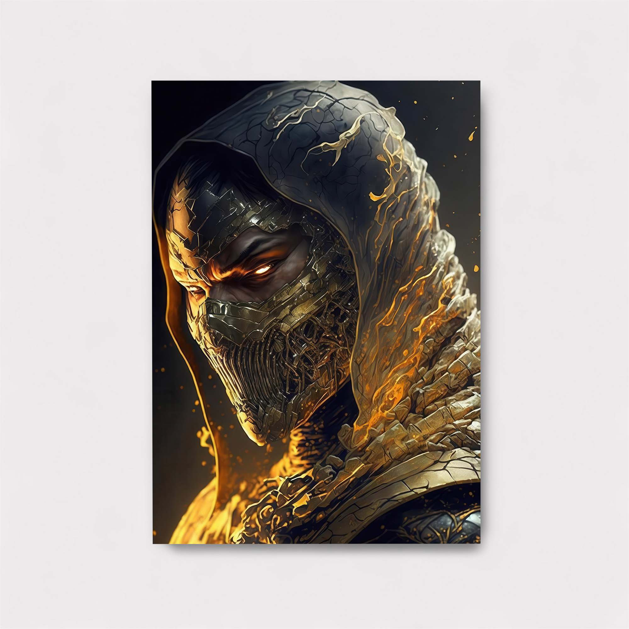 Fiery Vengeance Safe Wall Magnetic / M