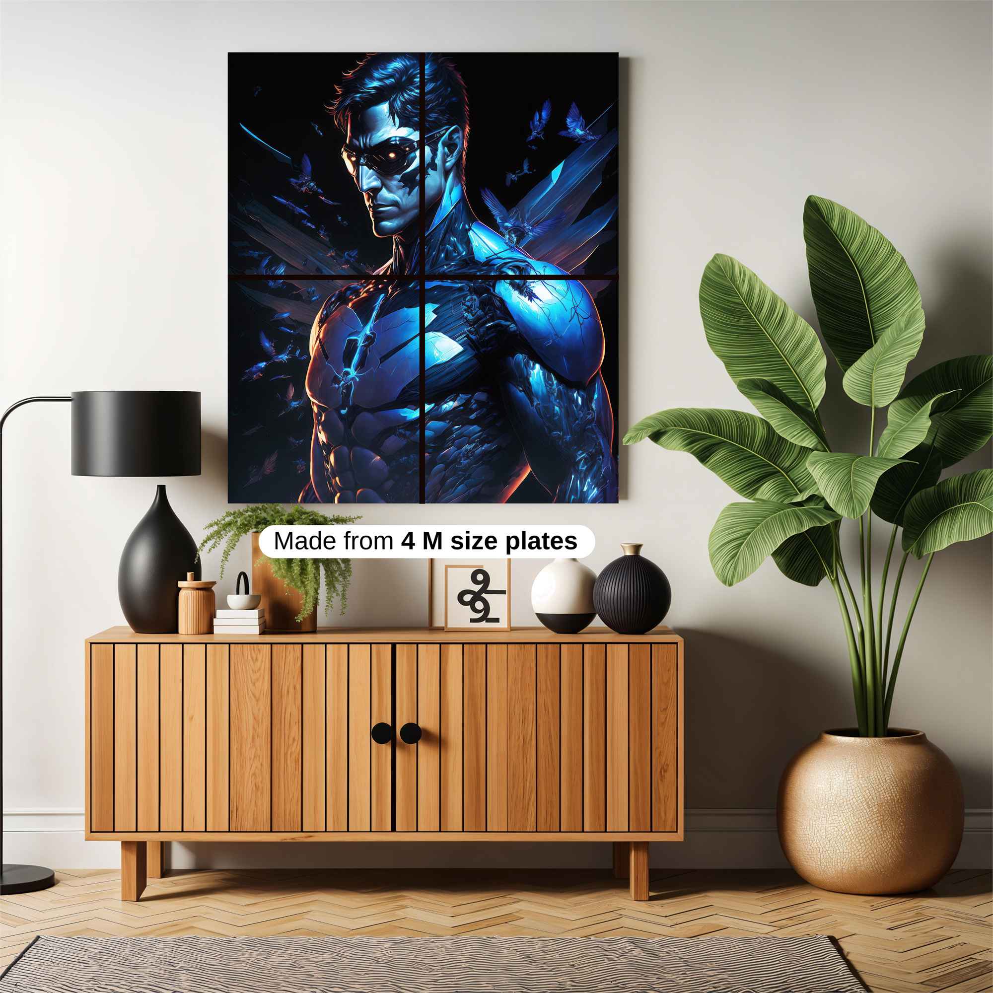 Nightwing Ascendant Safe Wall Magnetic / M