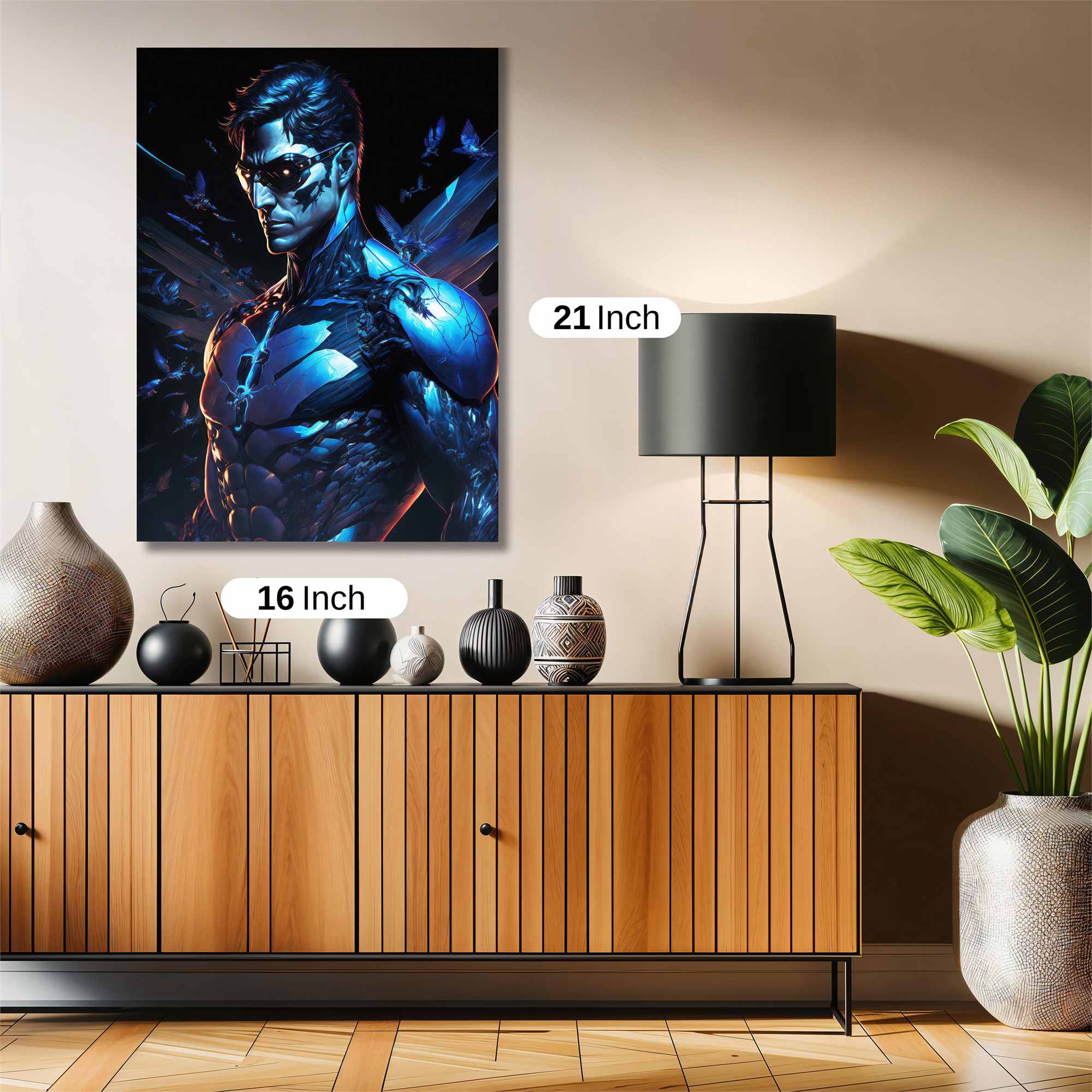 Nightwing Ascendant Safe Wall Magnetic / M