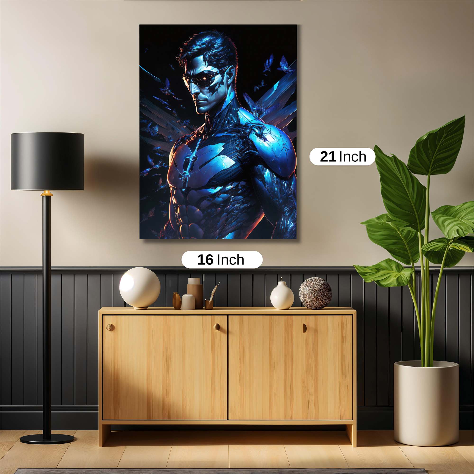 Nightwing Ascendant Safe Wall Magnetic / M