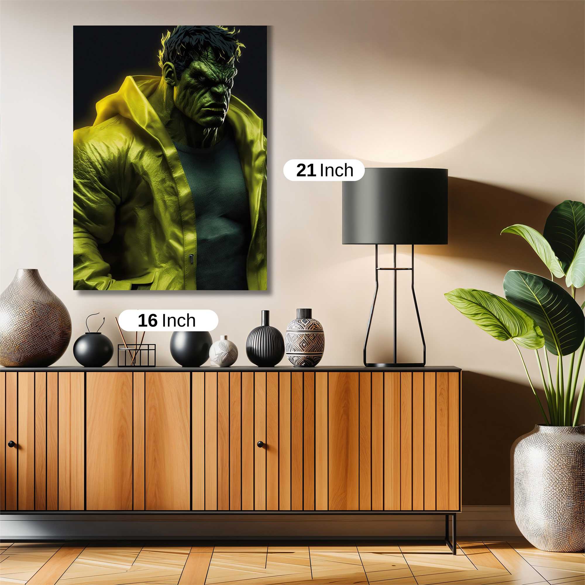 Hulk Glowstorm Safe Wall Magnetic / M