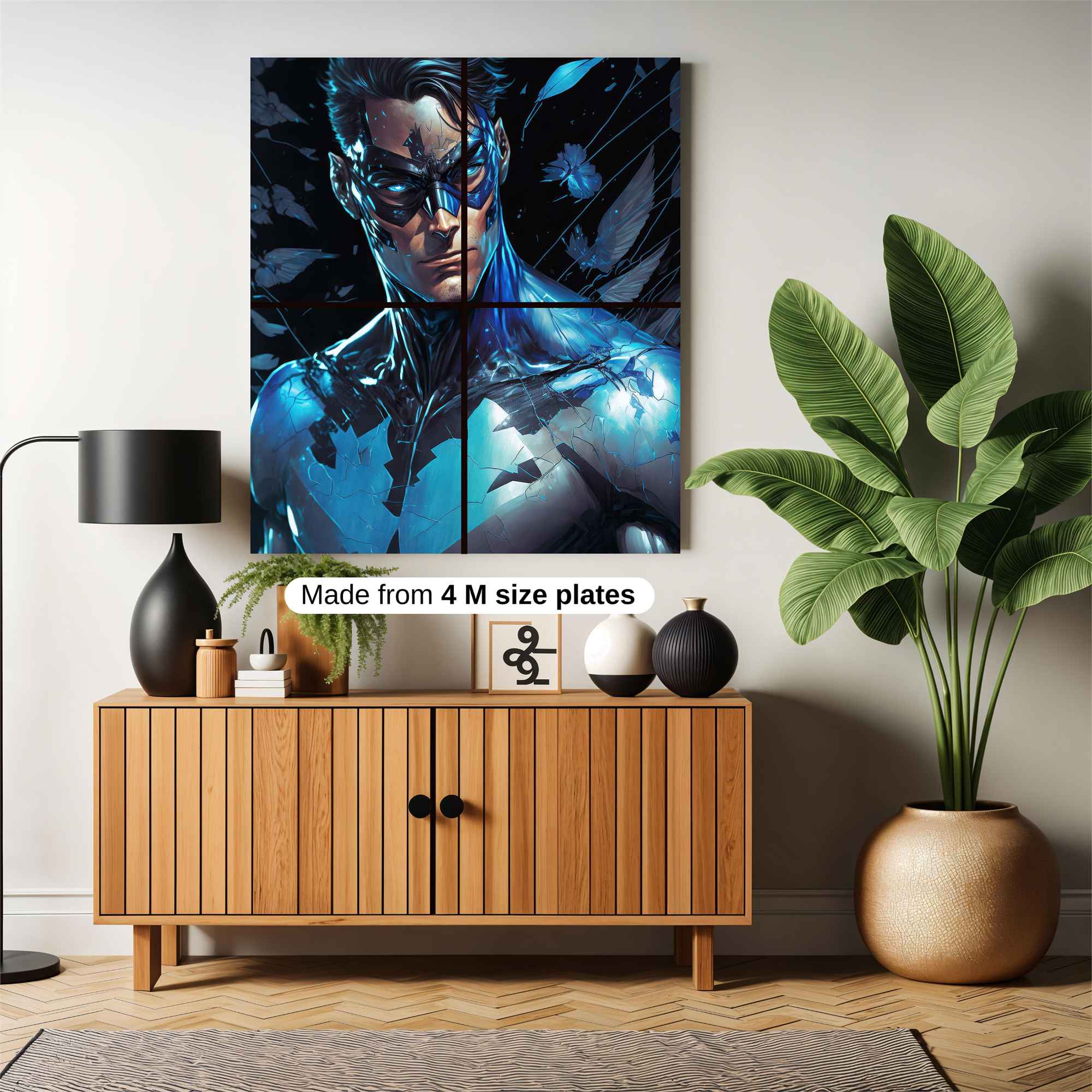 Nightwing Vivid Safe Wall Magnetic / M