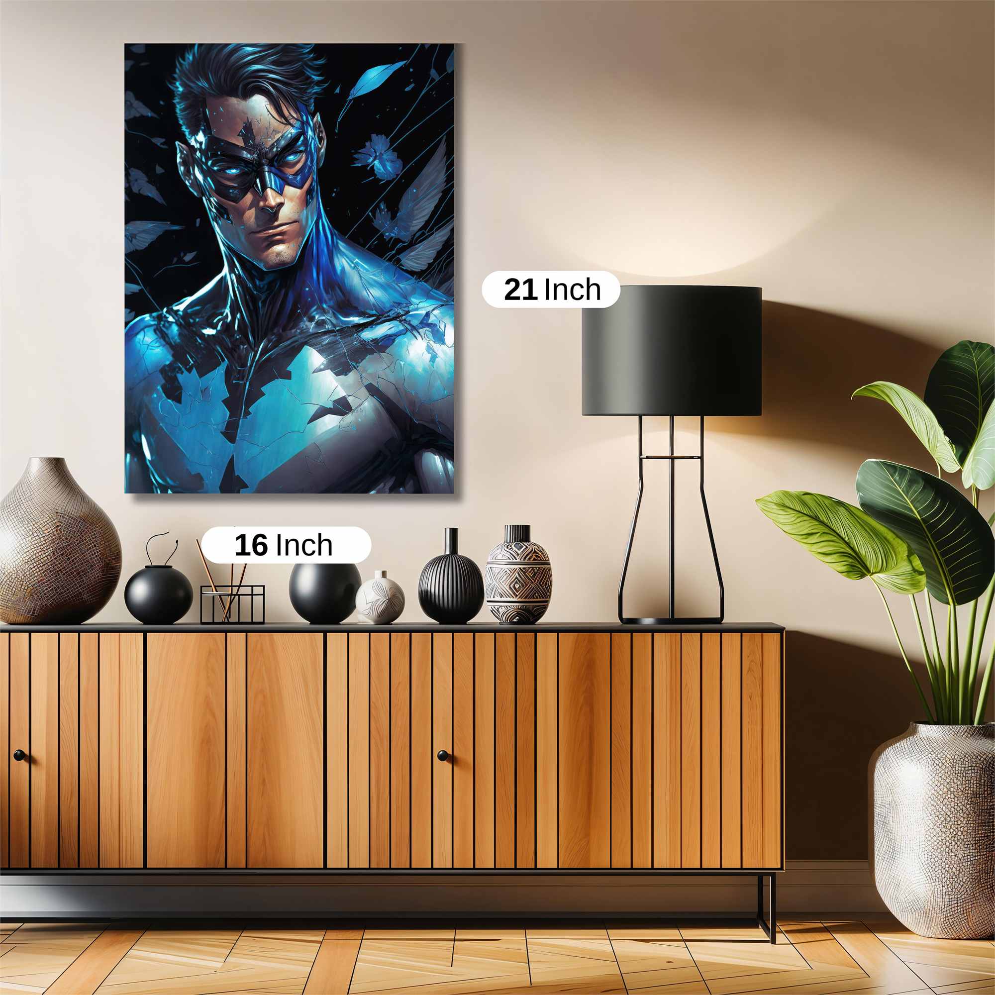 Nightwing Vivid Safe Wall Magnetic / M