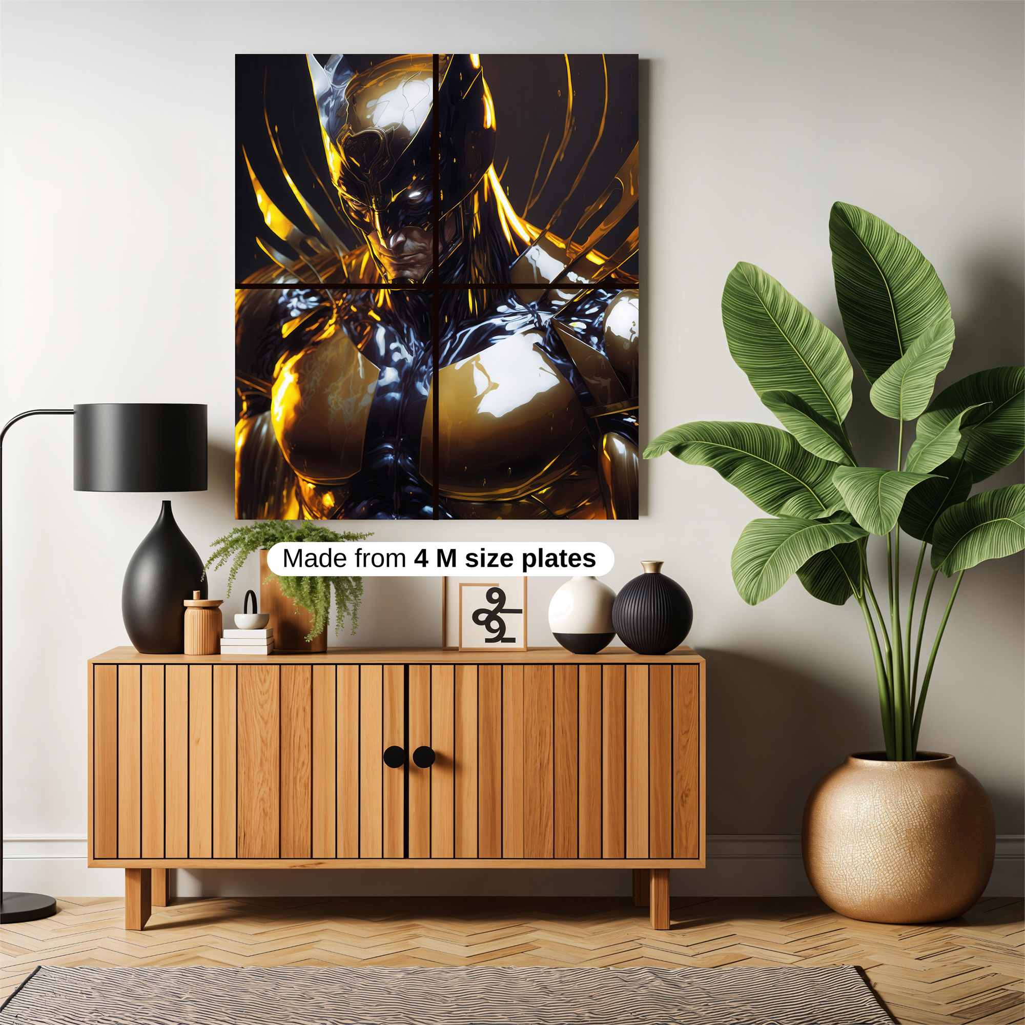 Metallic Fury Safe Wall Magnetic / M