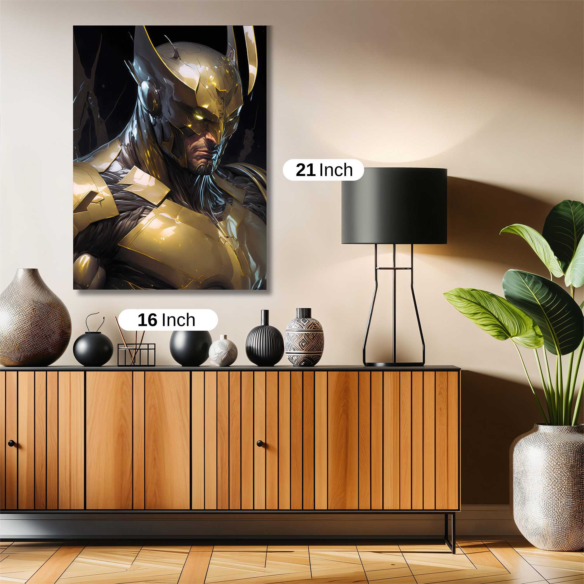 Golden Vigilance Safe Wall Magnetic / M