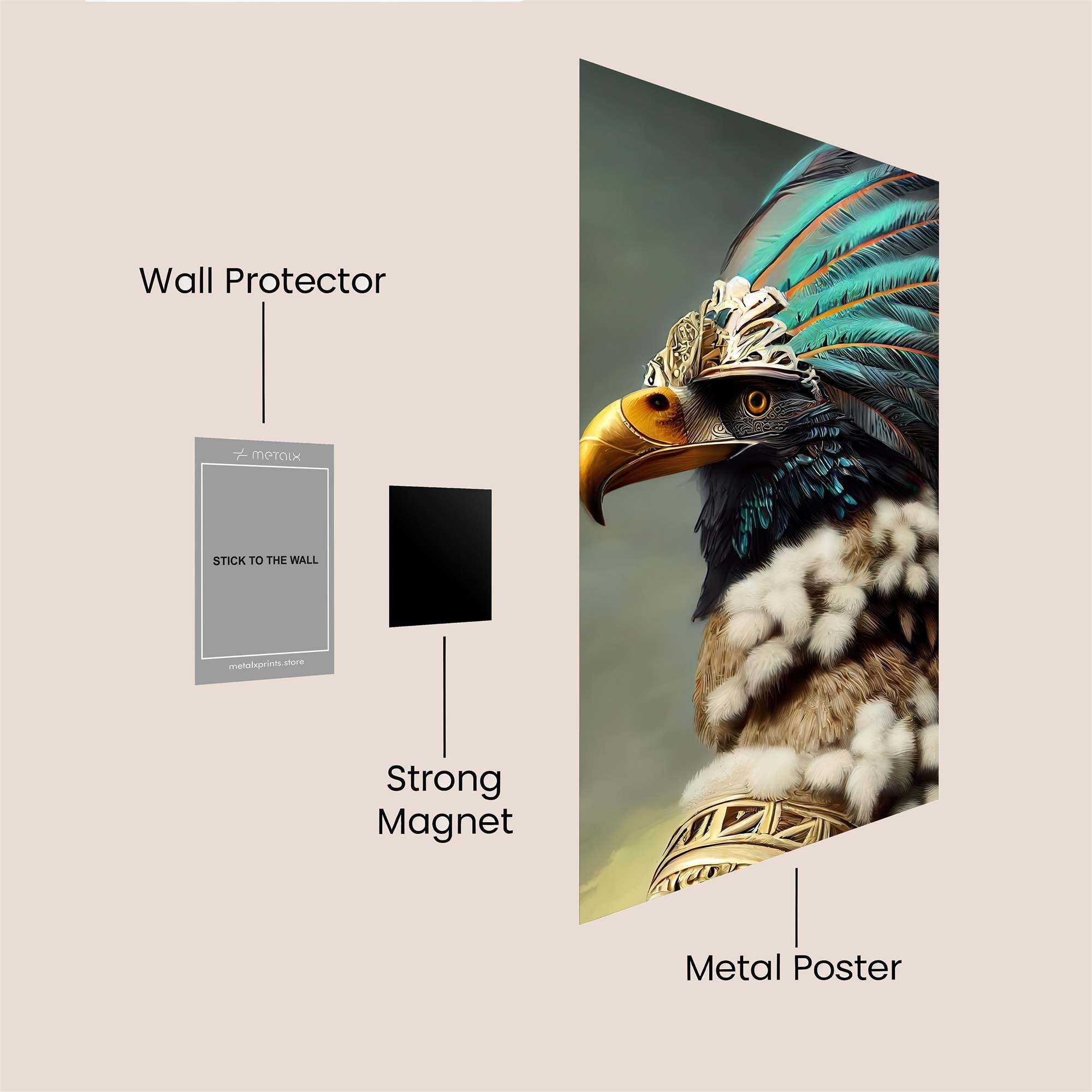 Eagle Majesty Safe Wall Magnetic / M