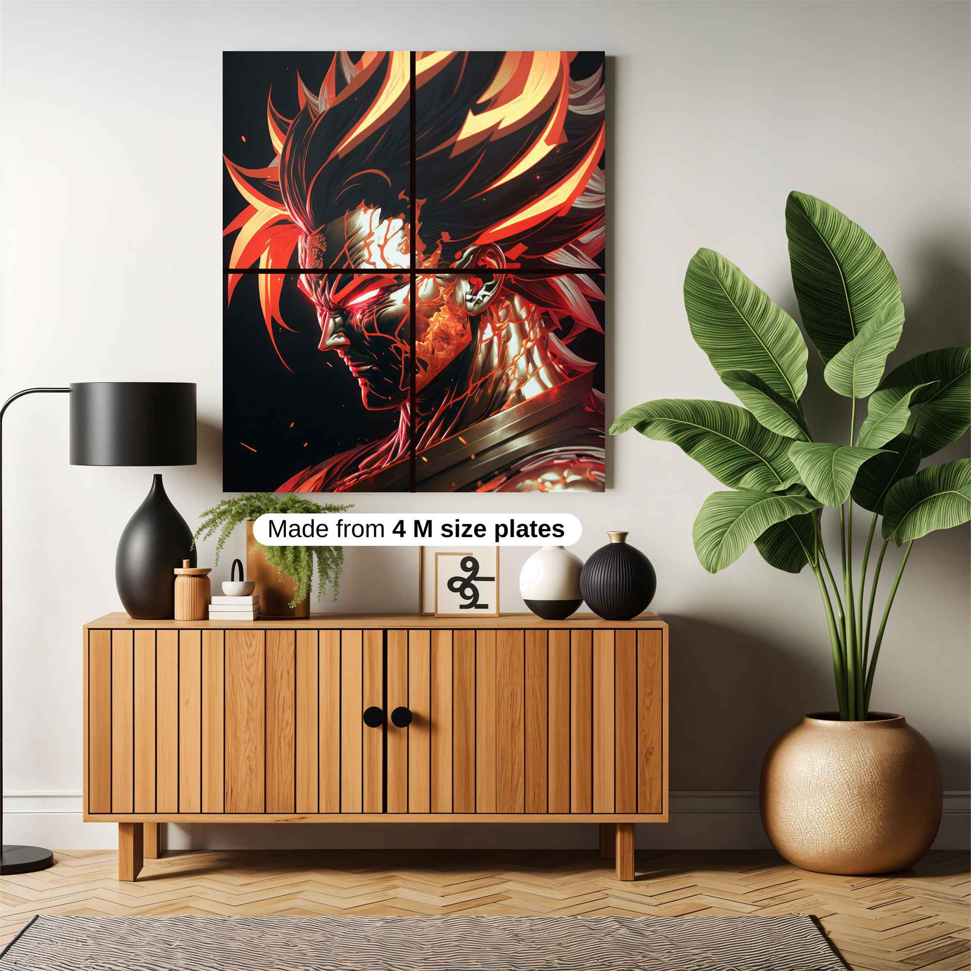 Inferno Warrior Safe Wall Magnetic / M