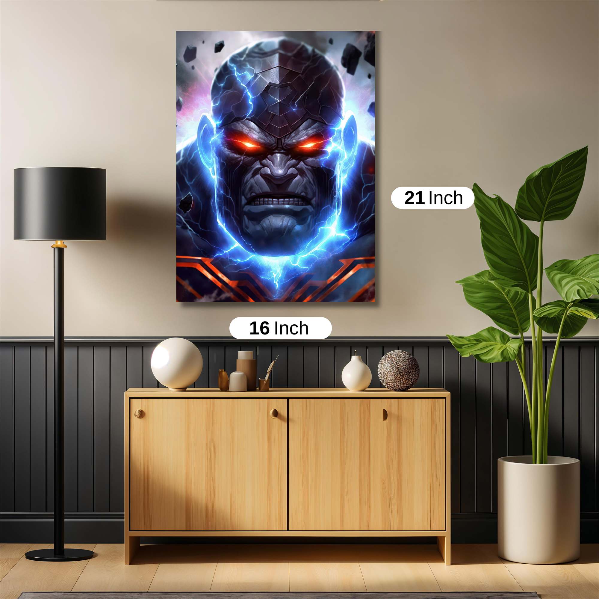 Darkseid Fury Safe Wall Magnetic / M