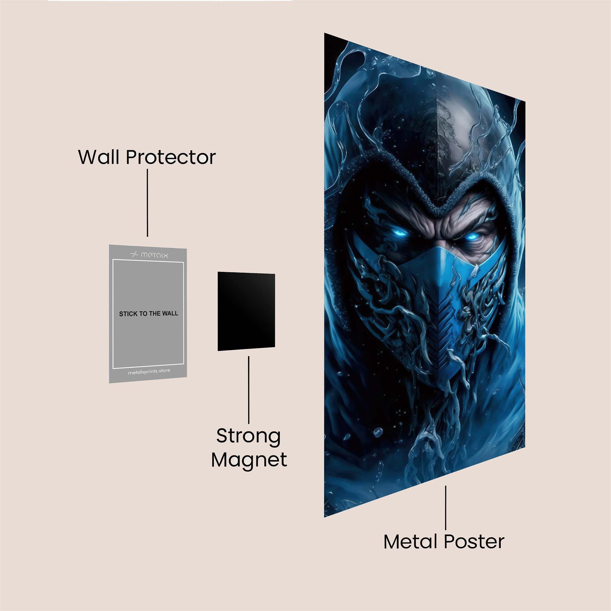 Sub-Zero Chill Safe Wall Magnetic / M