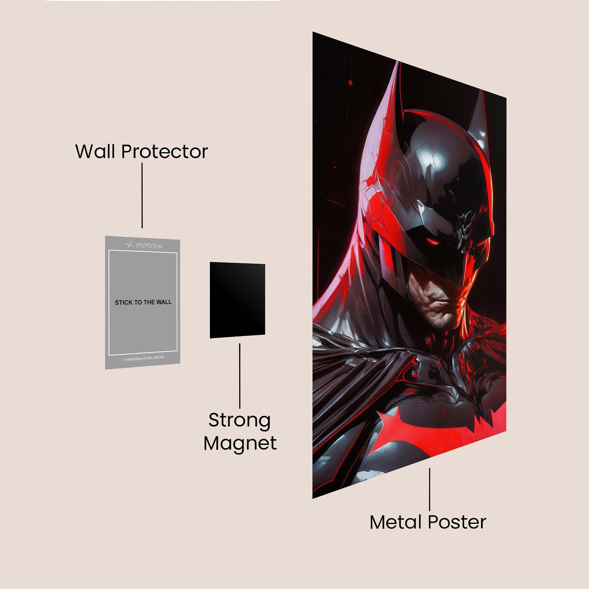 Batman Intensity Safe Wall Magnetic / M