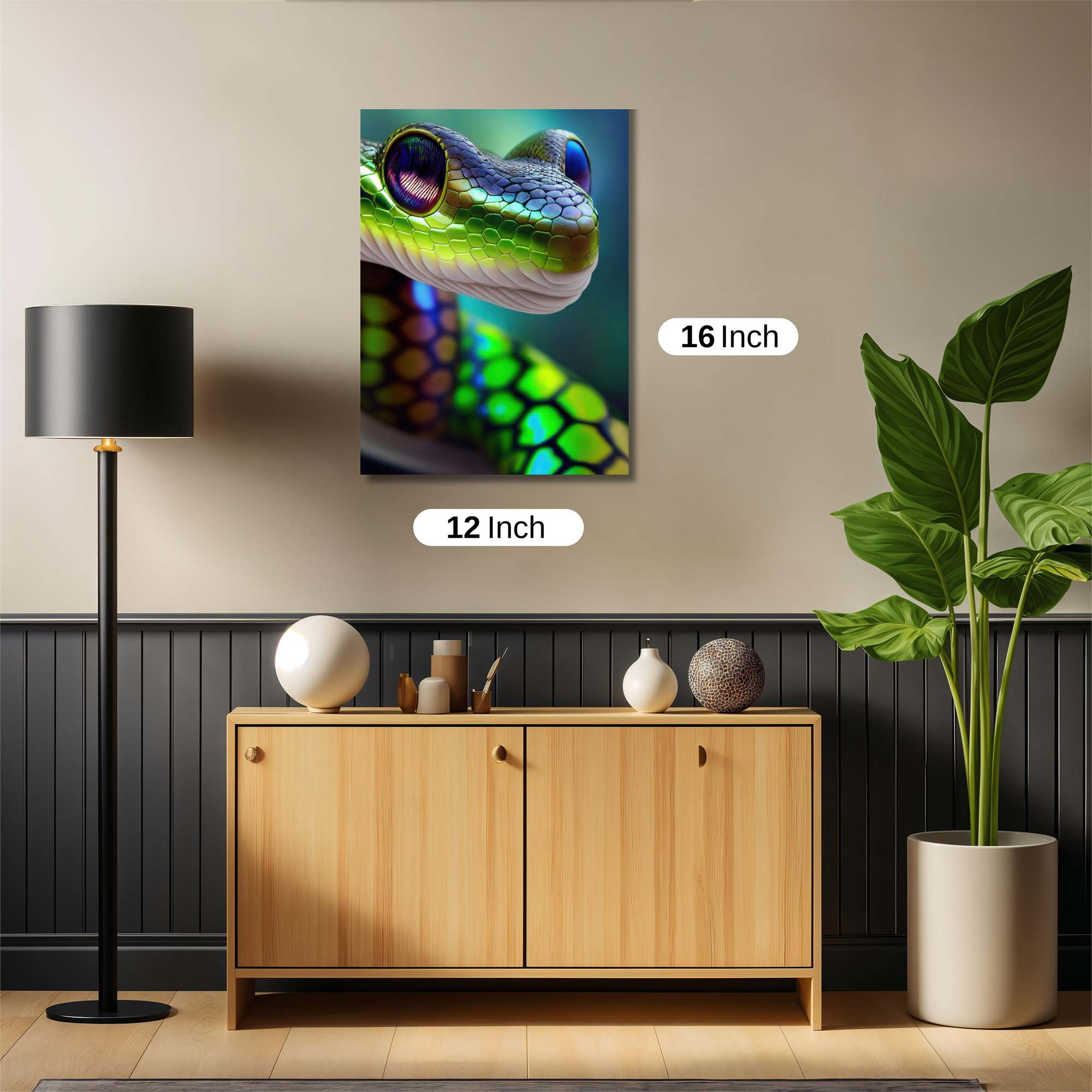 Luminous Allure Safe Wall Magnetic / M
