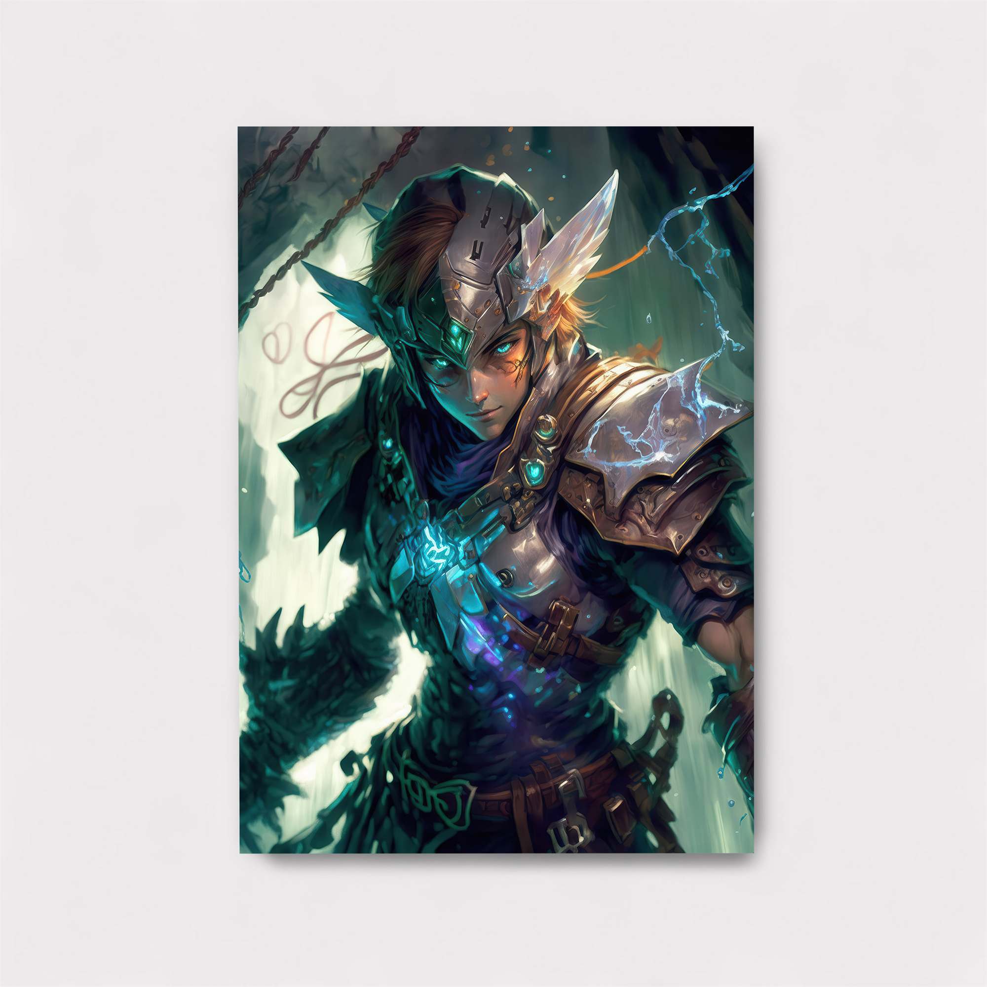 Mystic Warrior Safe Wall Magnetic / M