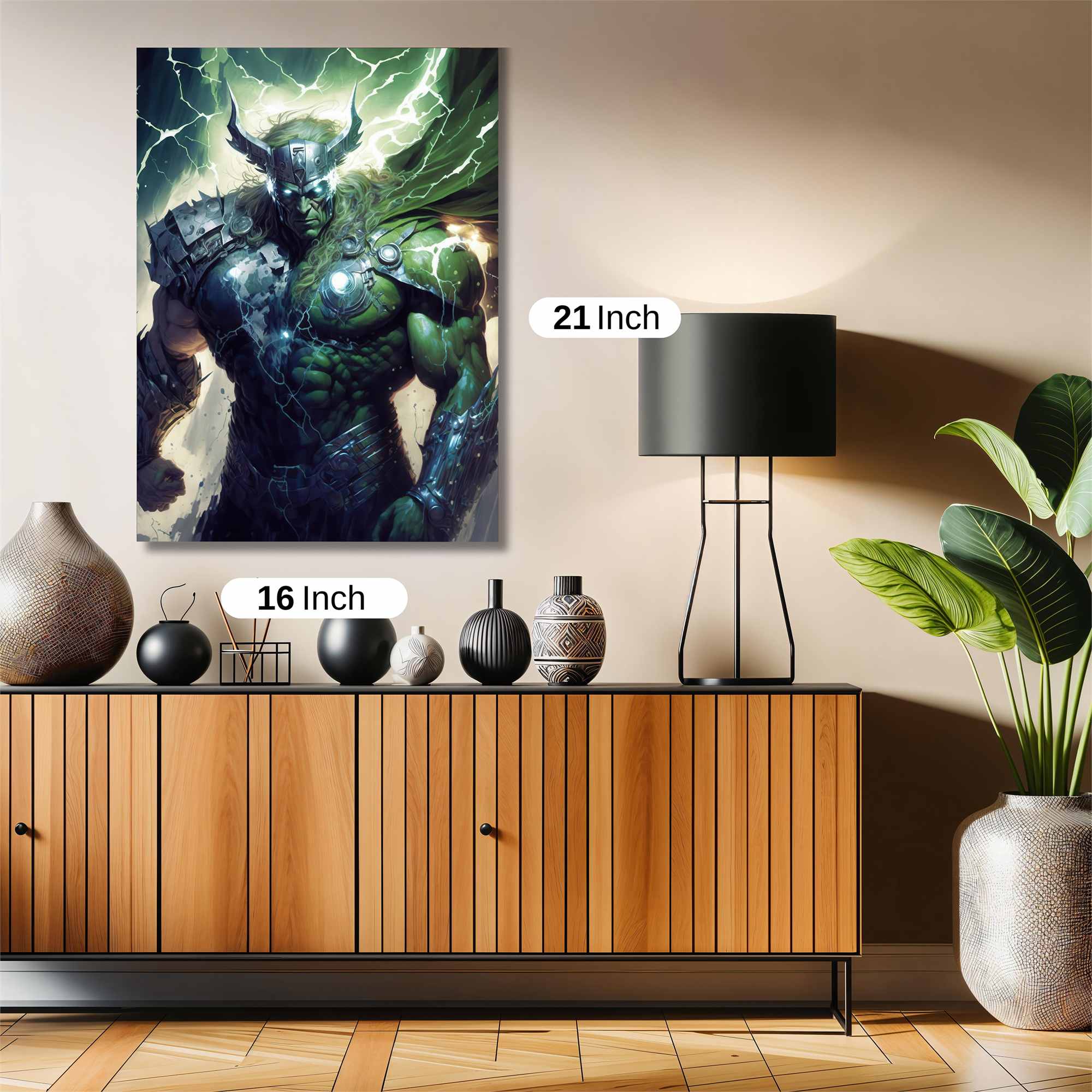 Thunderous Might Safe Wall Magnetic / M