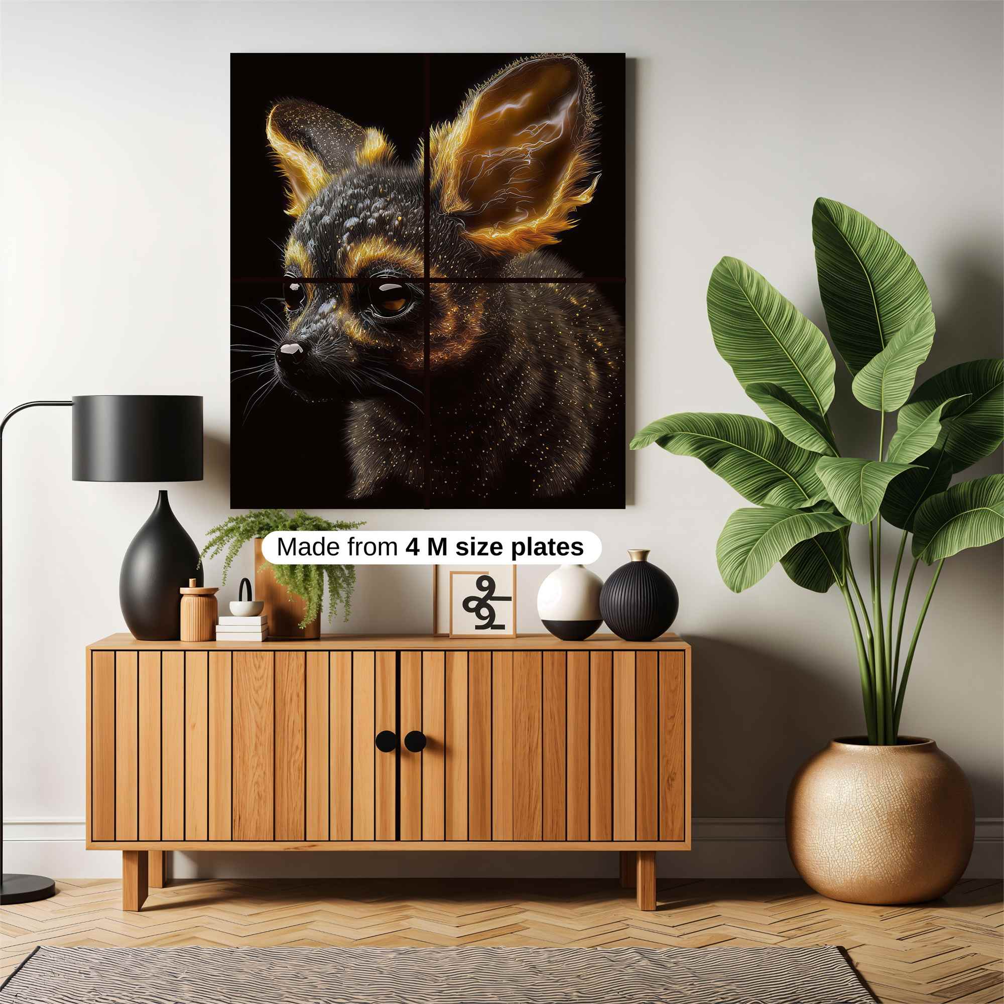 Ethereal Fennec Safe Wall Magnetic / M